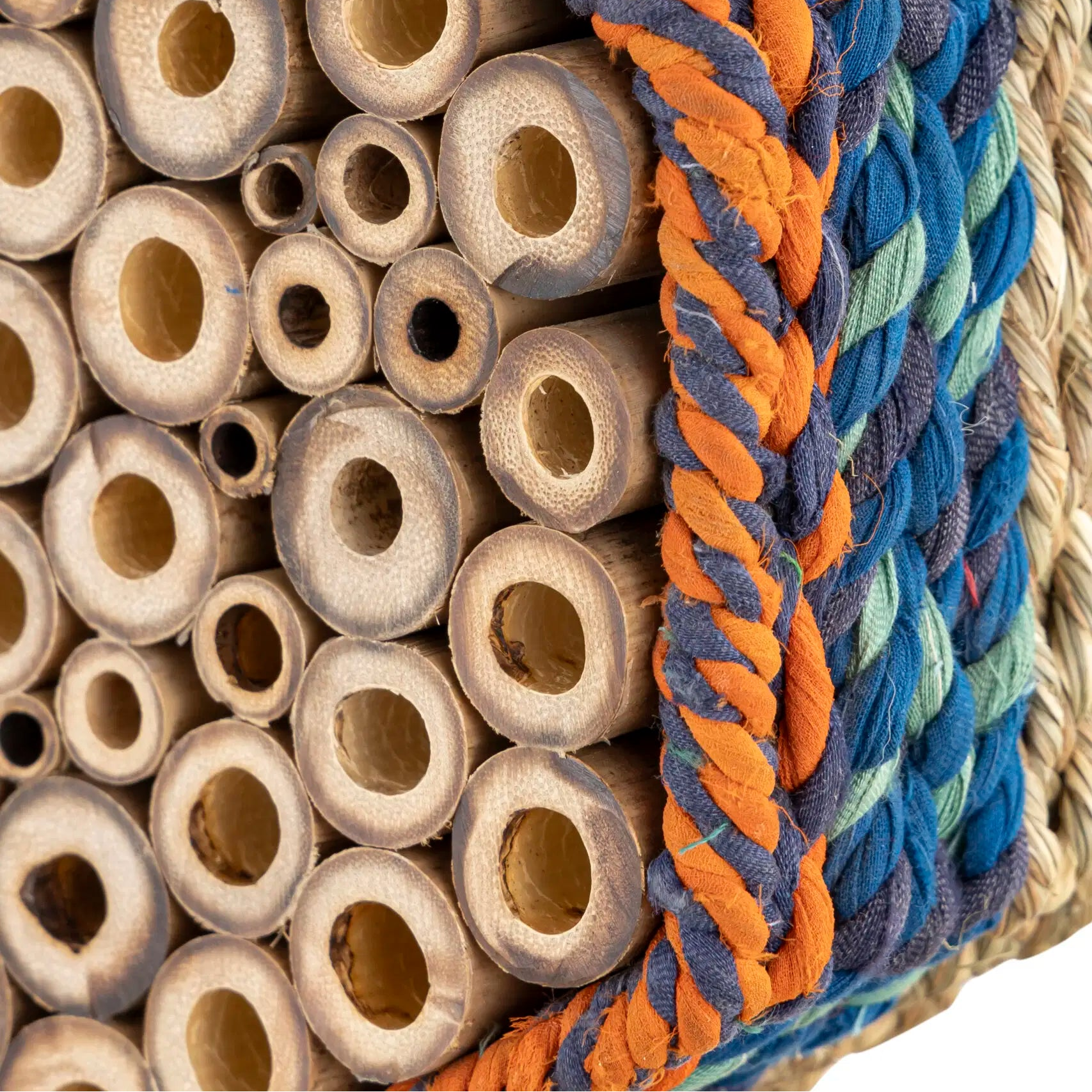 Munja & Reclaimed Sari Fabric Bee House