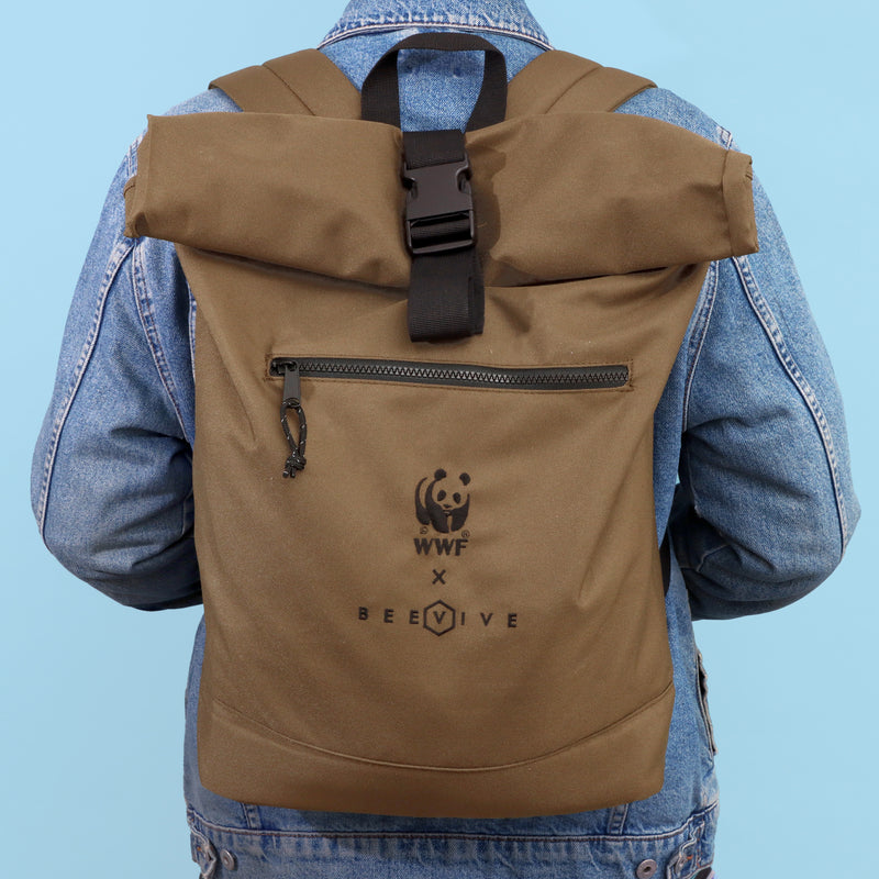 Adventure Recycled Roll-top Backpack