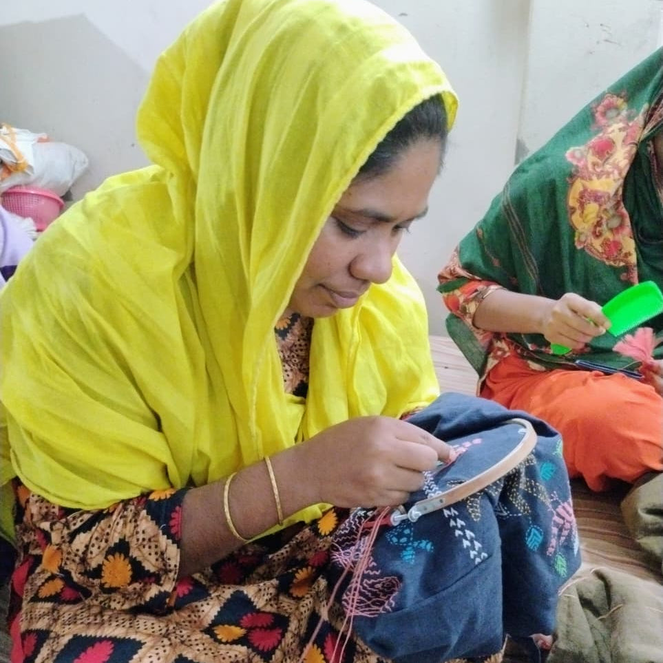 Rural Threads Tote Bag - Navy