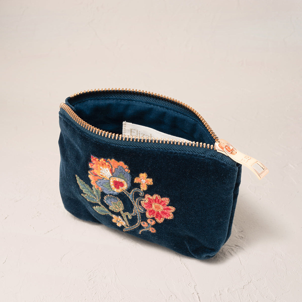 Botanical Gardens Coin Purse - Navy