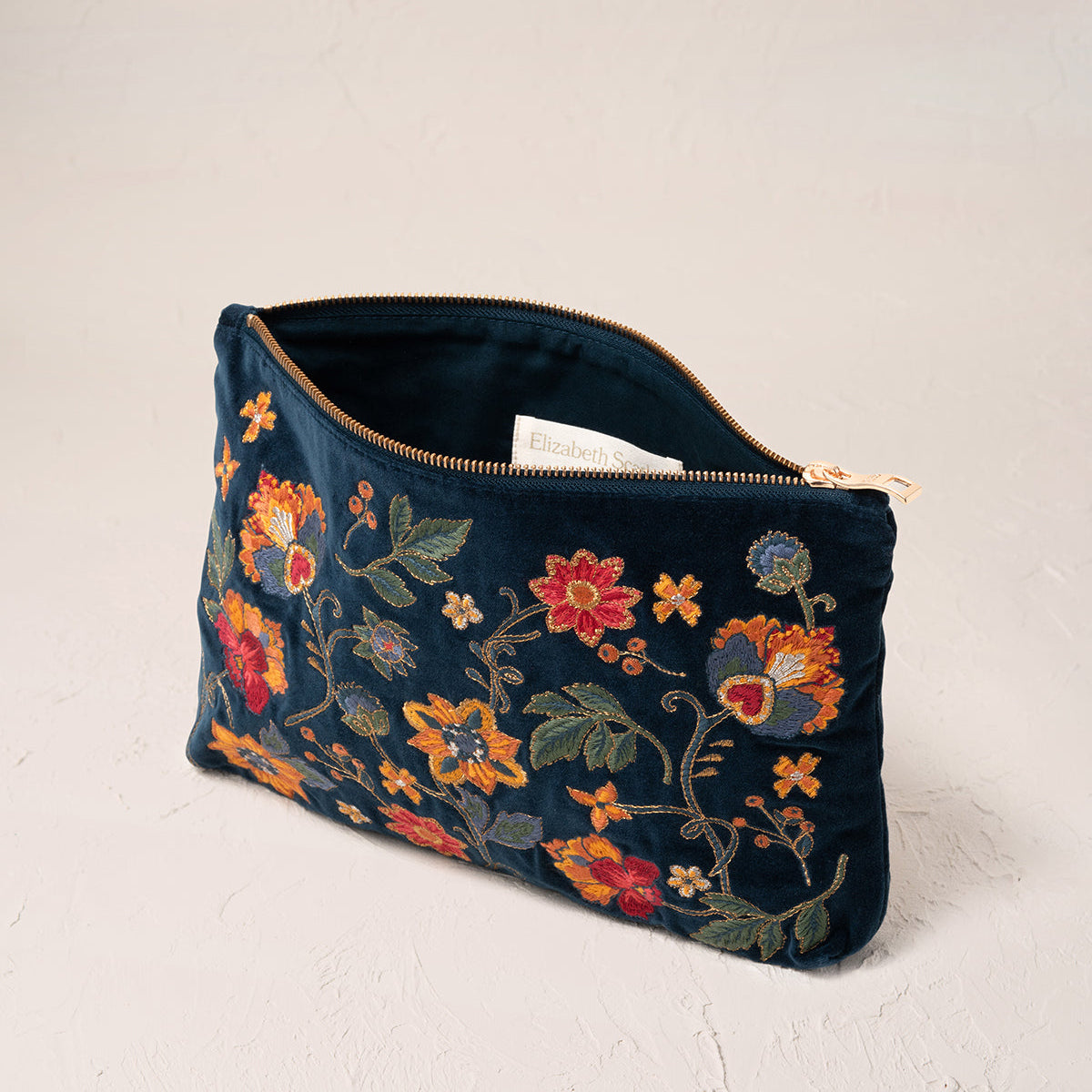 Botanical Garden Everyday Pouch - Navy