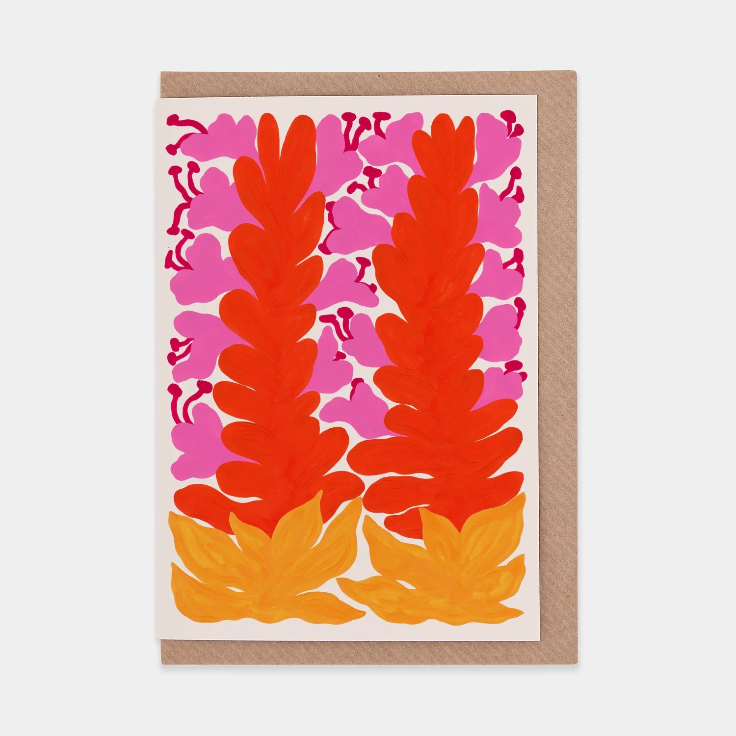 Evermade x Liv Lee - Bromeliad Flowers WWF Greetings Card