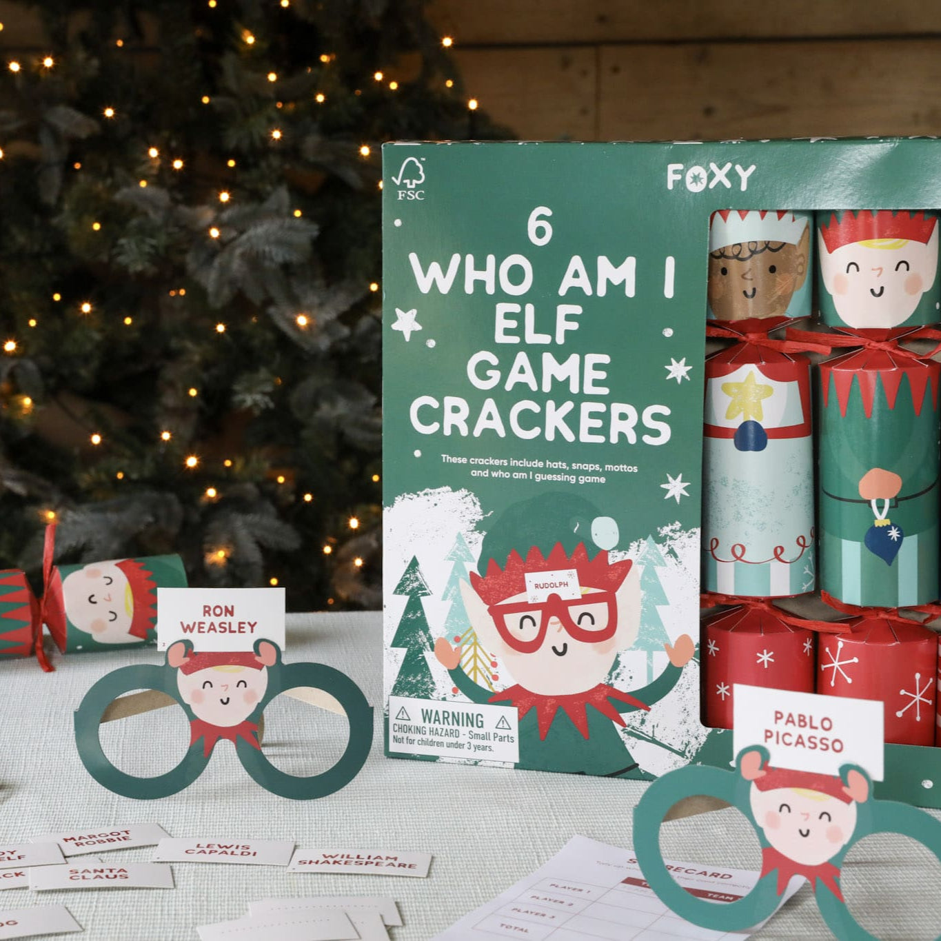 Elf Who Am I? 12″ Crackers