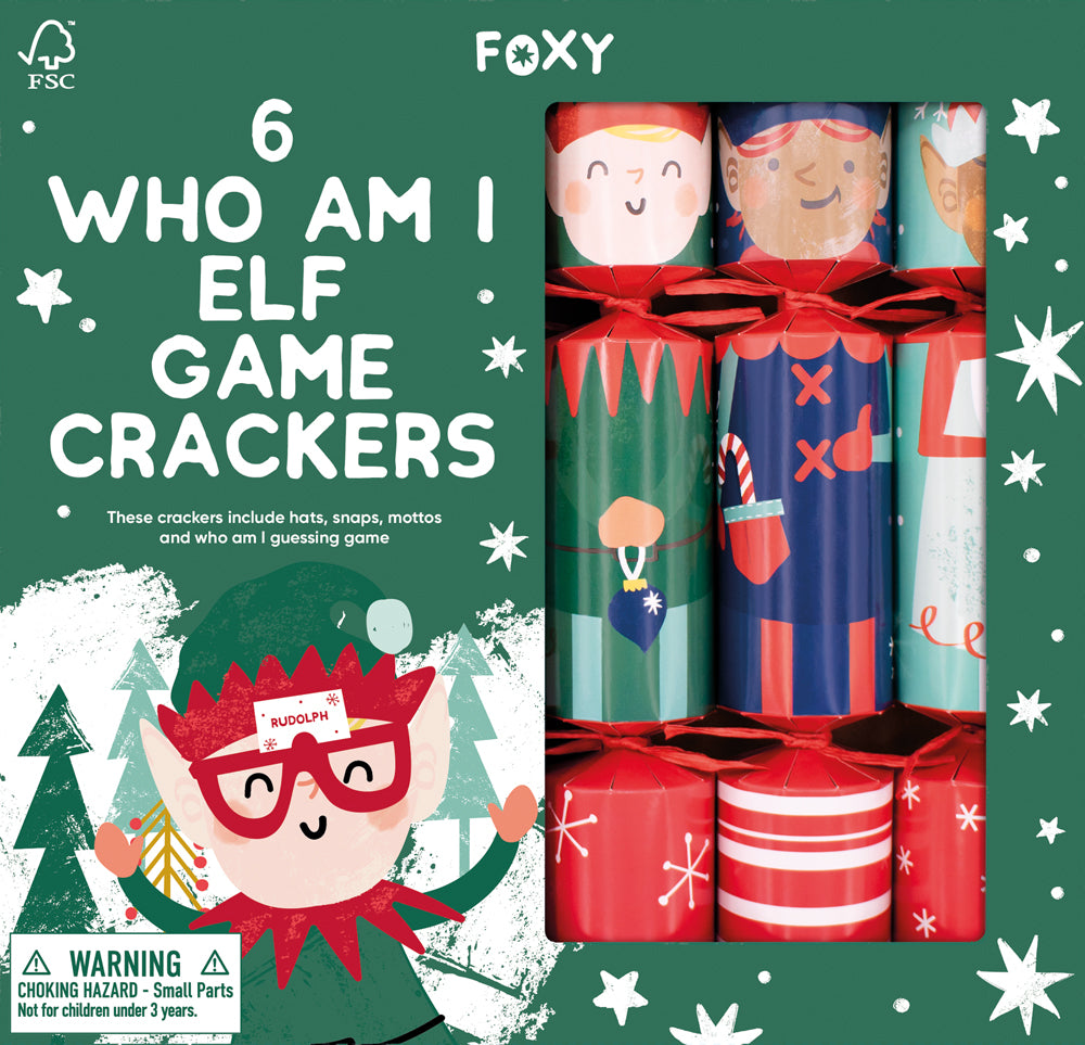 Elf Who Am I? 12″ Crackers