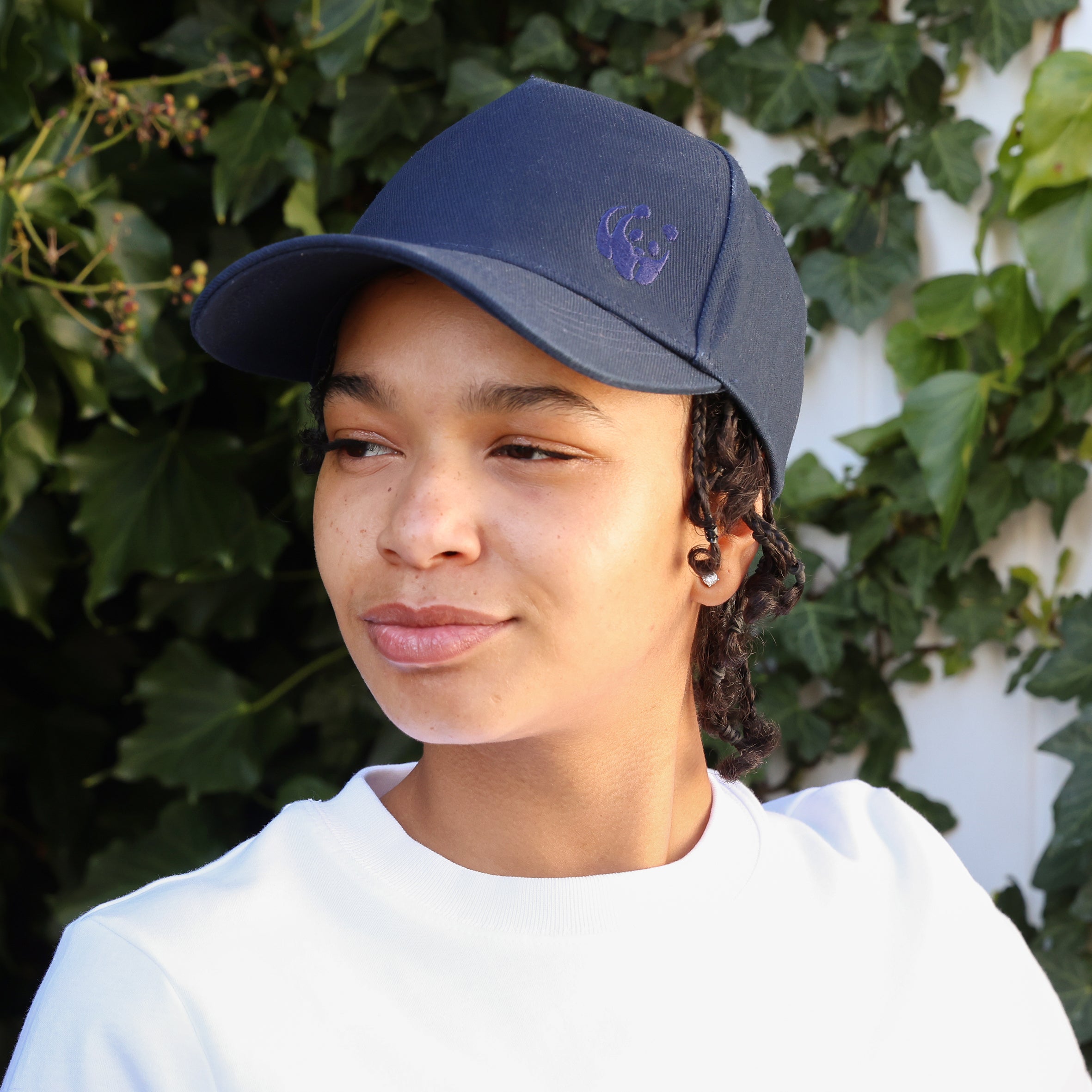 WWF 5 Panel Cap - Navy