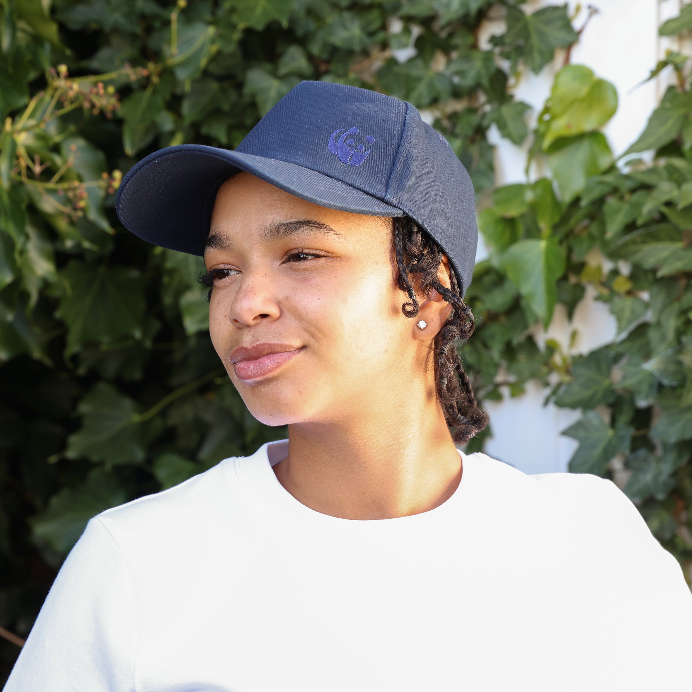 WWF 5 Panel Cap - Navy