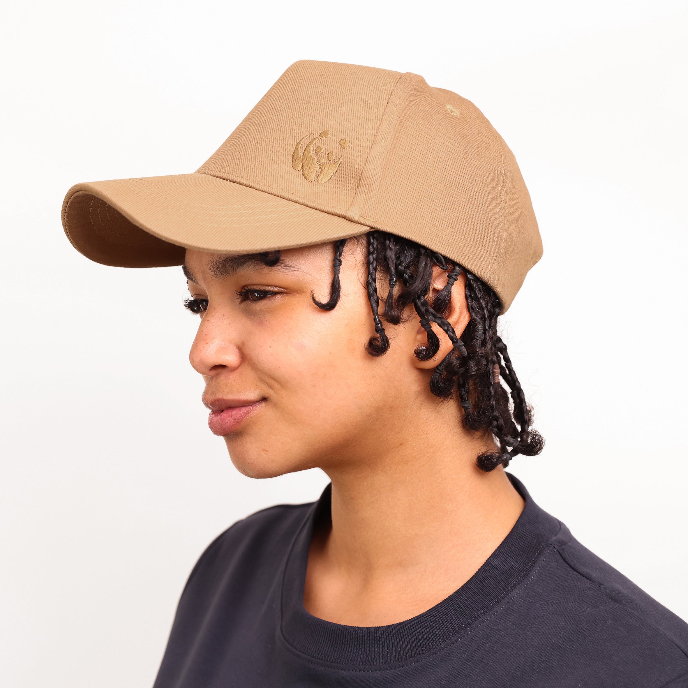 WWF 5 Panel Cap - Camel