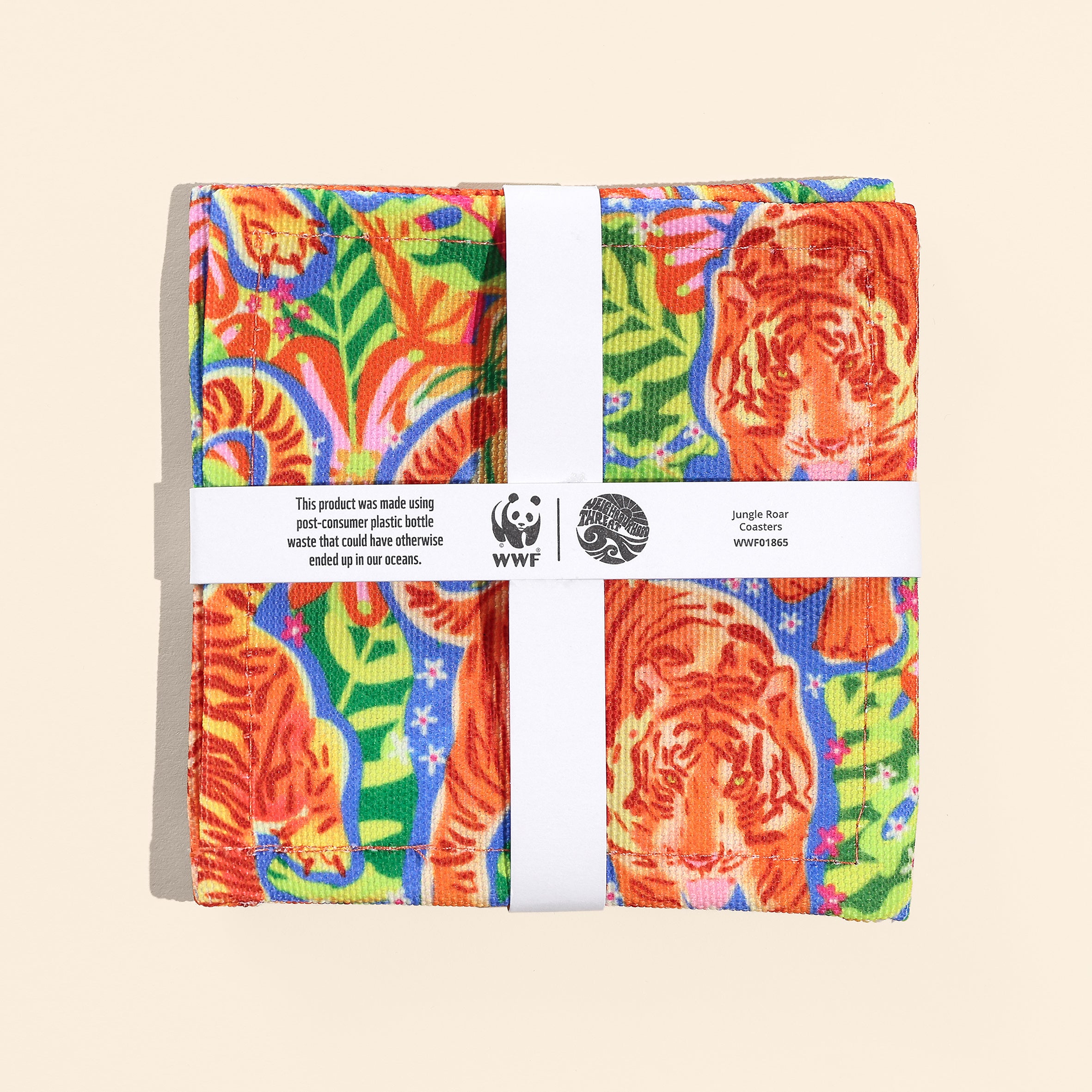 WWF Jungle Roar Coasters (2 Pack)