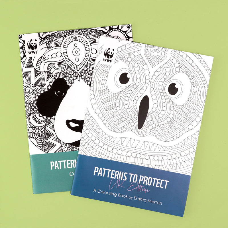 Patterns to Protect Colouring Book ~ UK Edition
