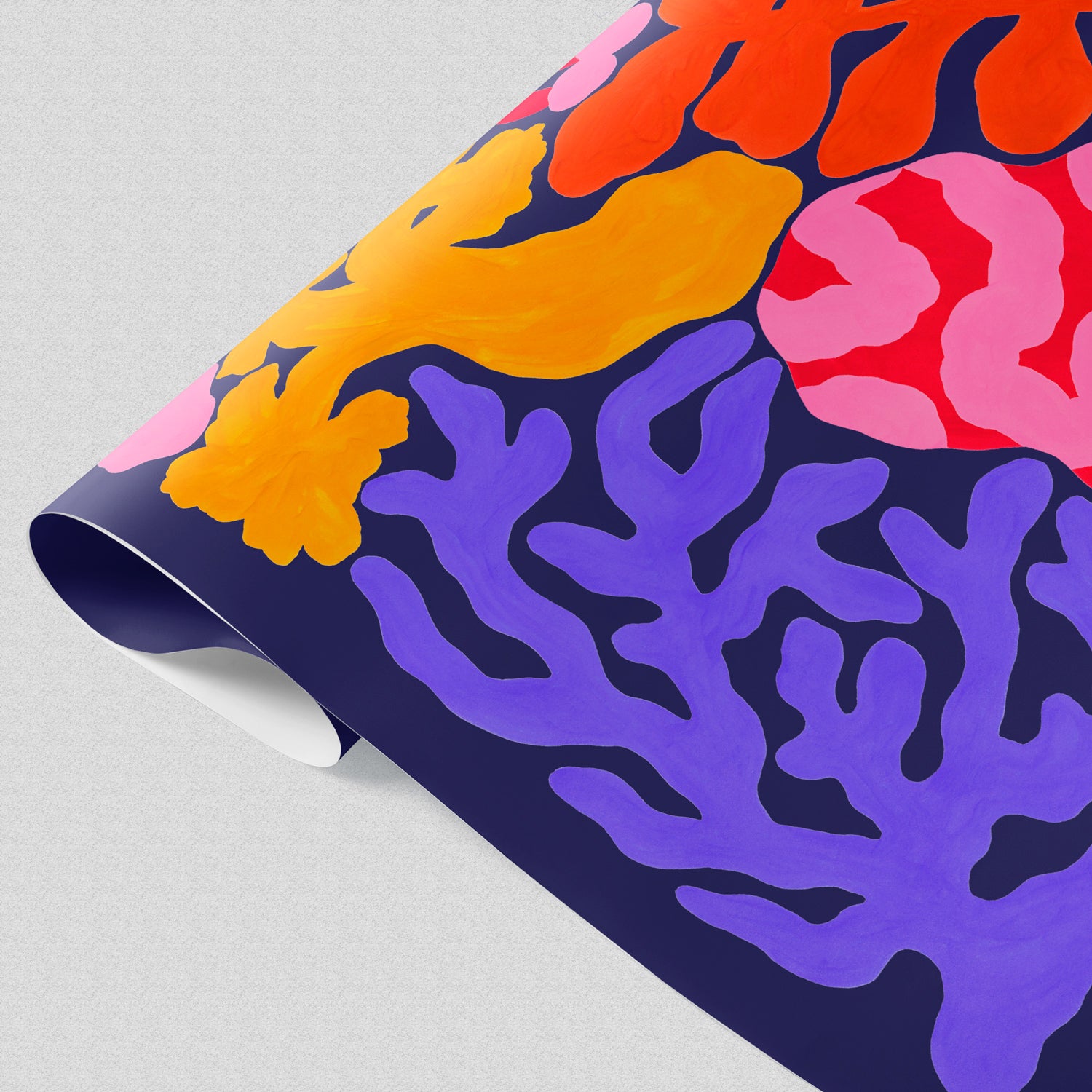 Evermade x Liv Lee - Coral WWF Luxury Gift Wrap (2 Sheets)