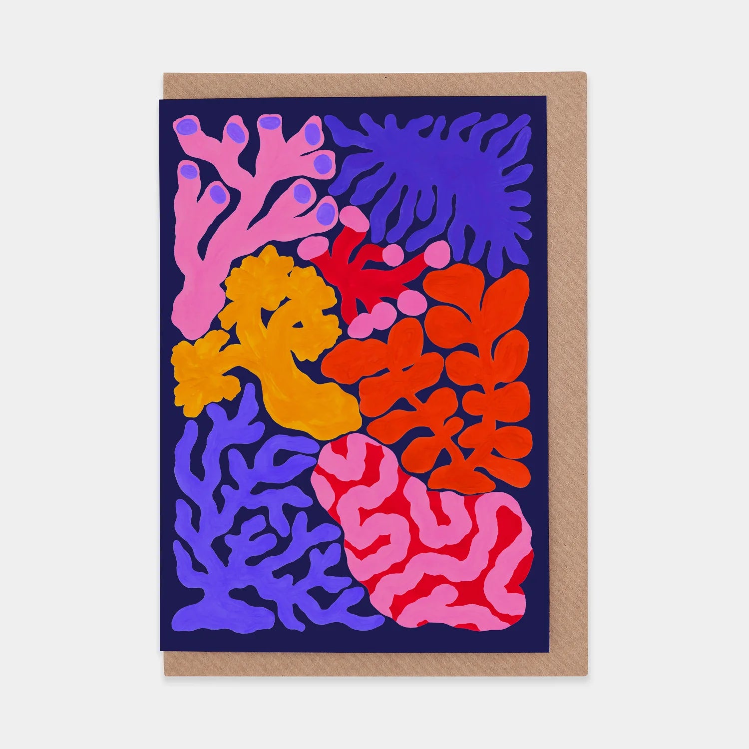 Evermade x Liv Lee - Coral WWF Greetings Card