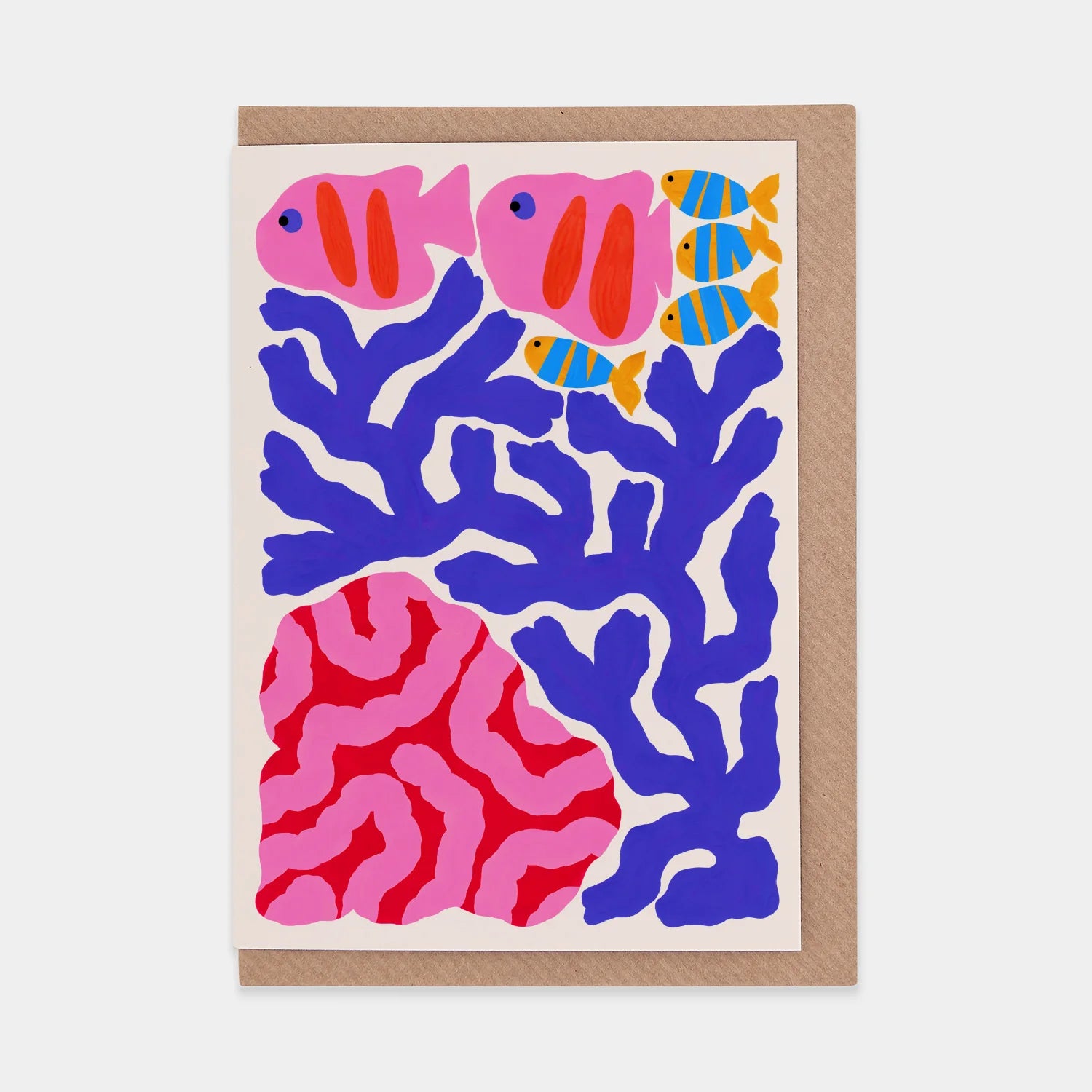 Evermade x Liv Lee - Coral and Fish WWF Greetings Card