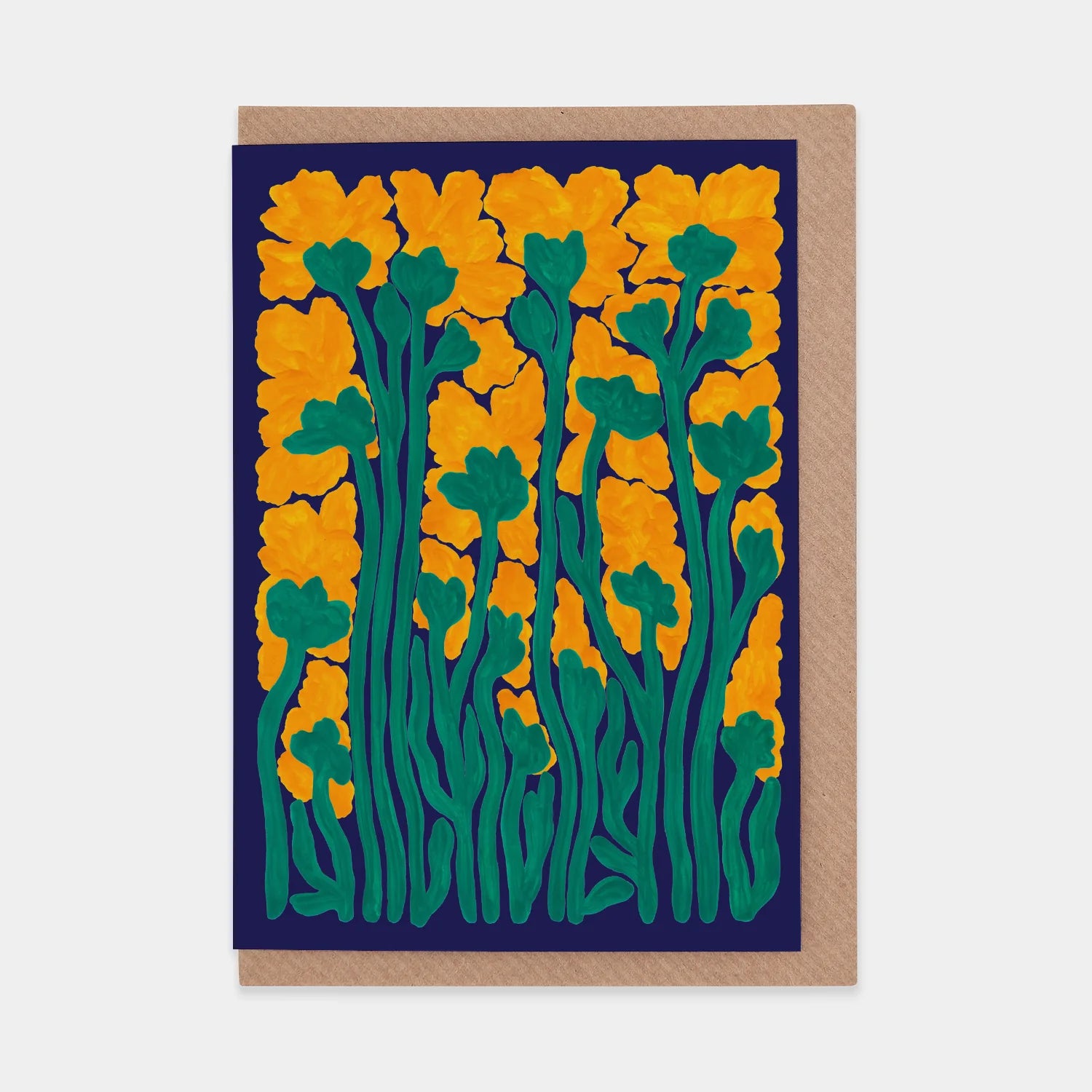 Evermade x Liv Lee - Cornflowers WWF Greetings Card