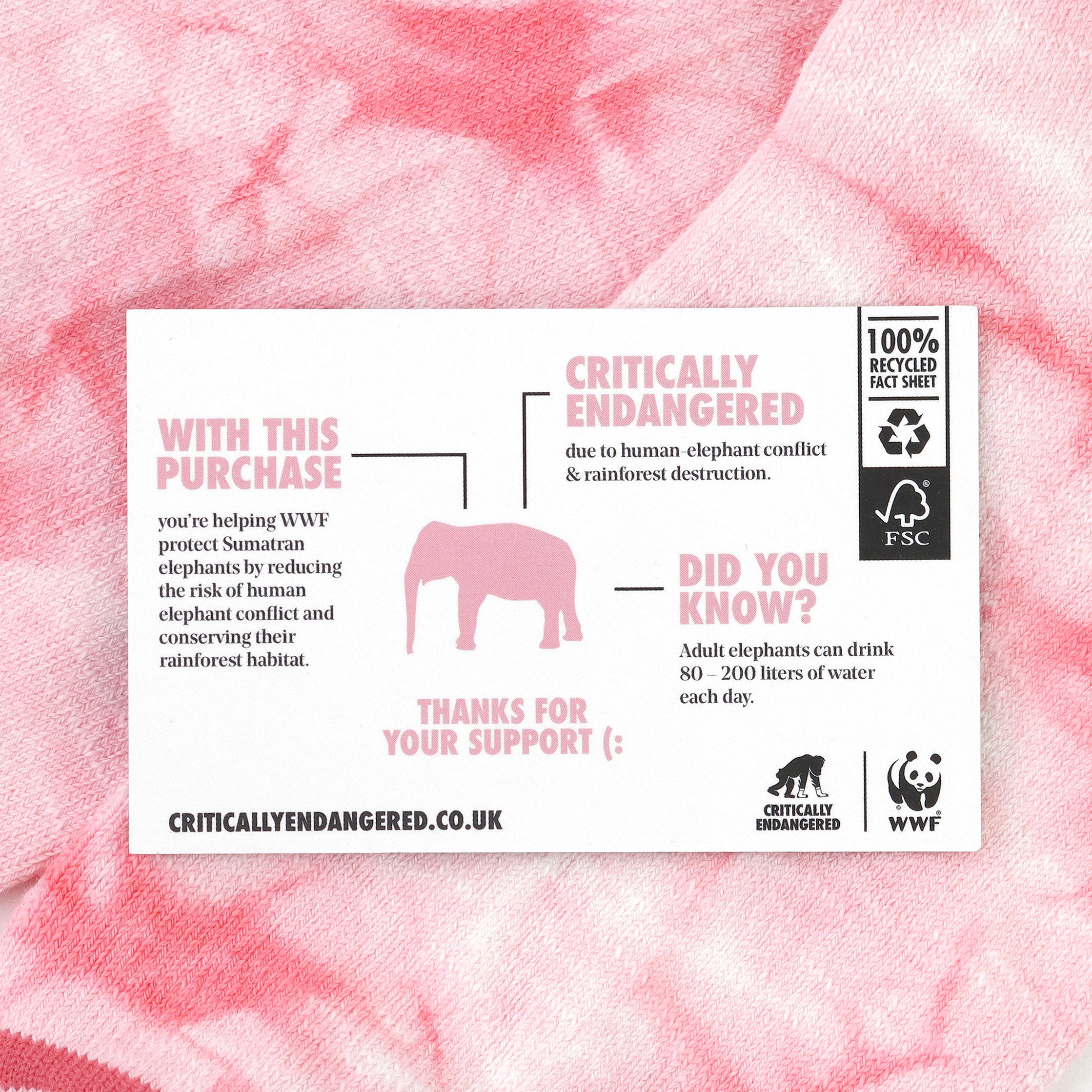 Elephant Gift Set - Tie Dye