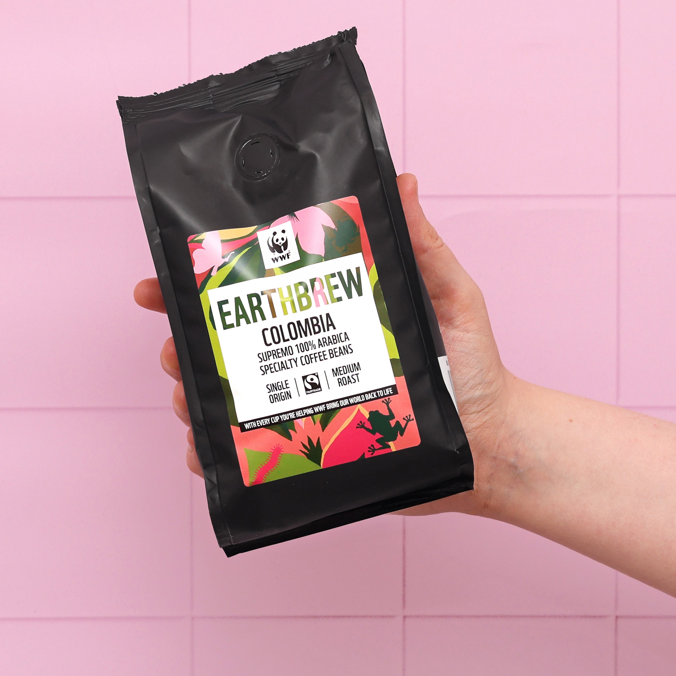 Earthbrew Colombia – Supremo Speciality Coffee Beans (250g)