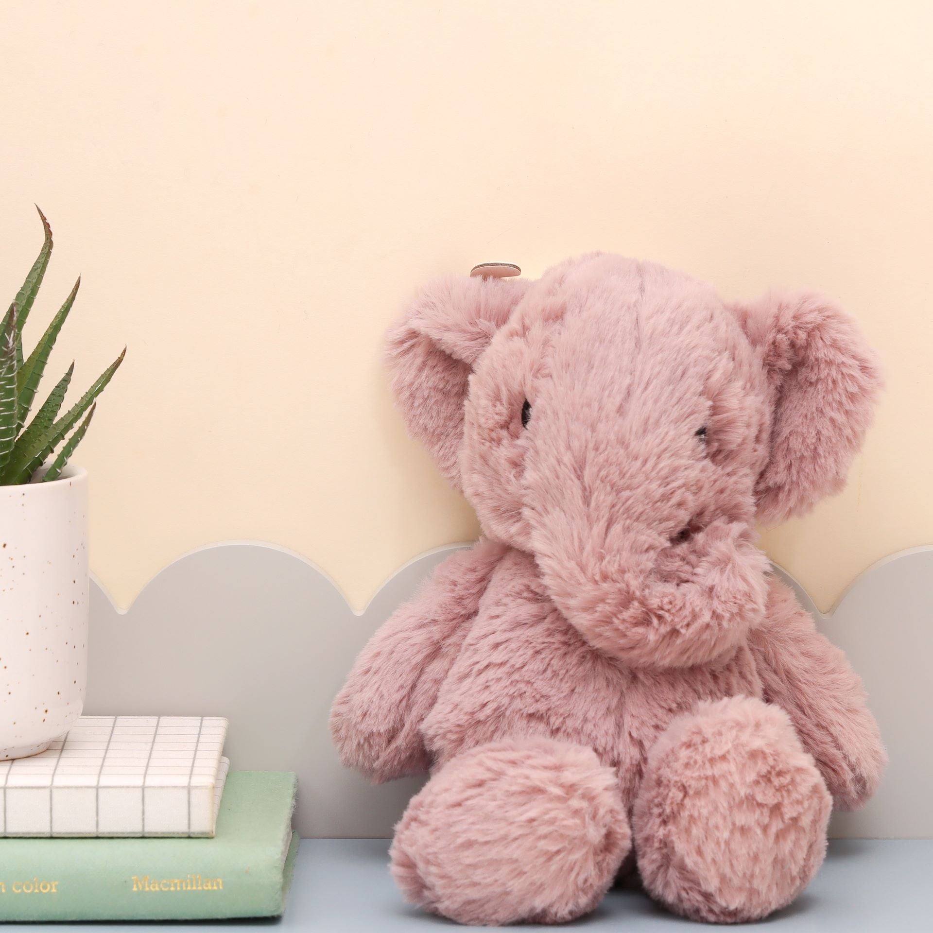 WWF Plush Ebu Elephant - Pink