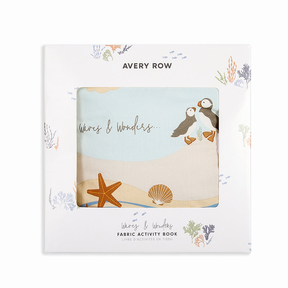 Baby Cotton Book - Waves and Wonders