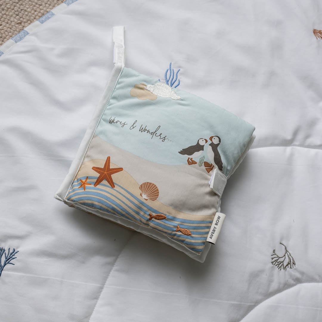 Baby Cotton Book - Waves and Wonders