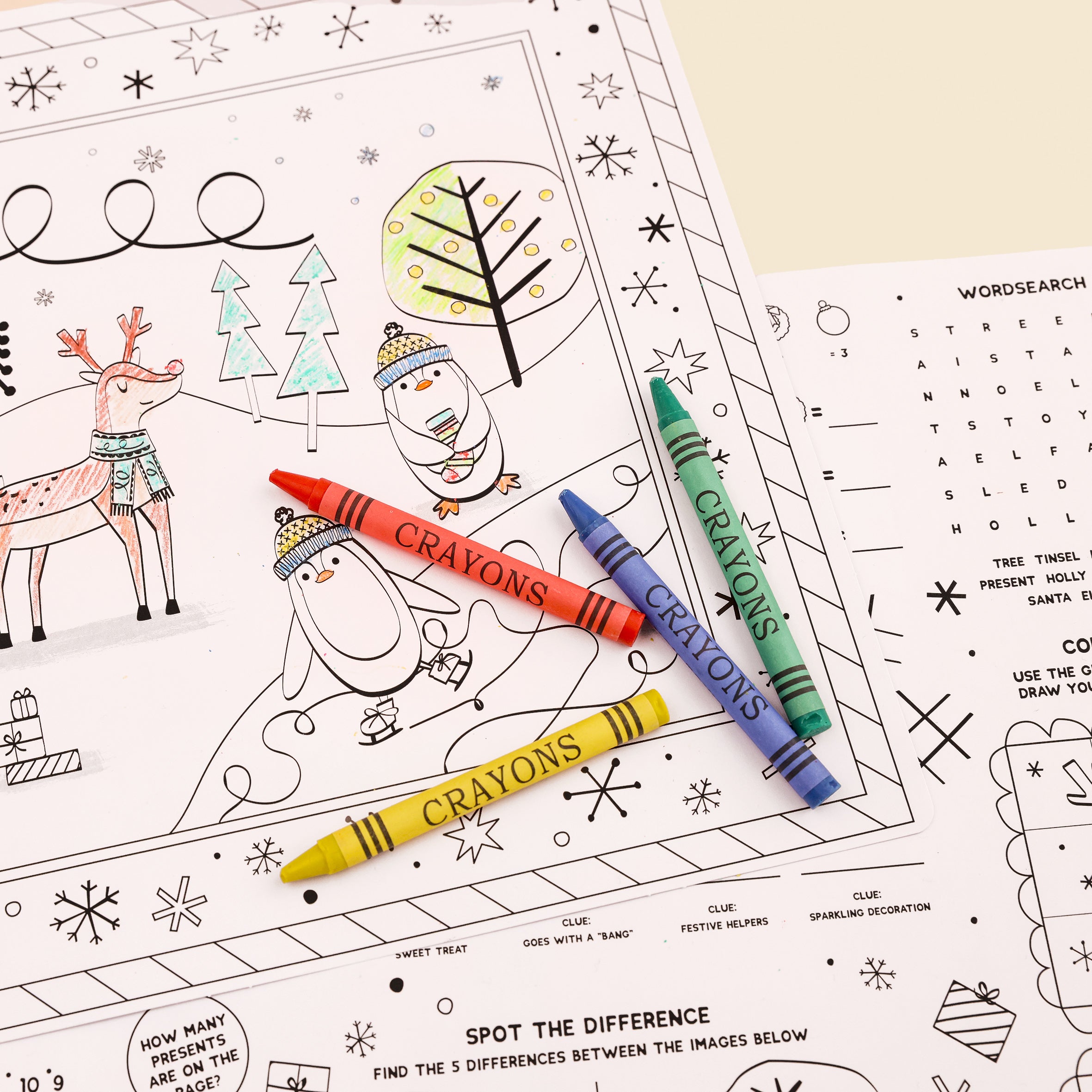 Festive Scene Placemats