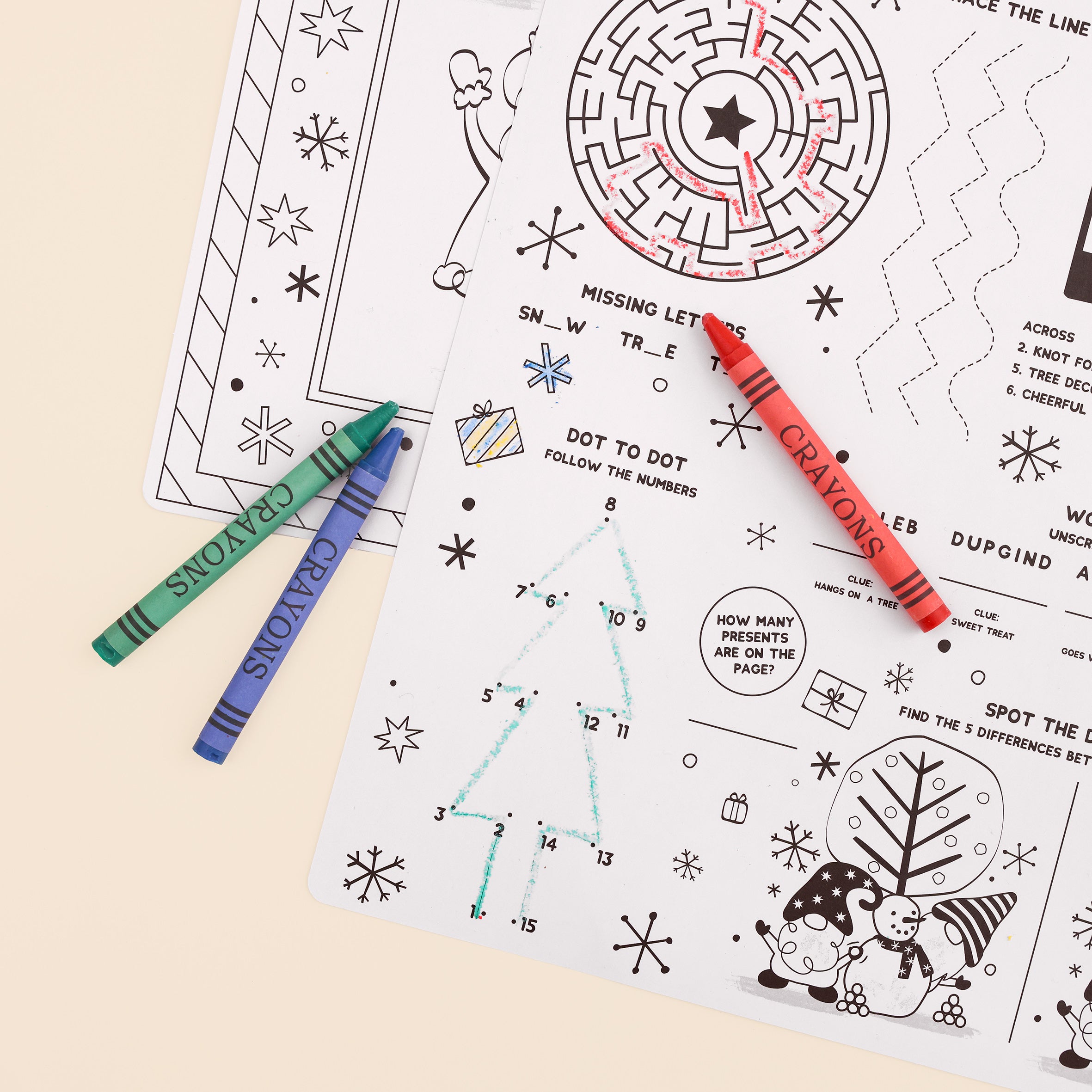 Festive Scene Placemats