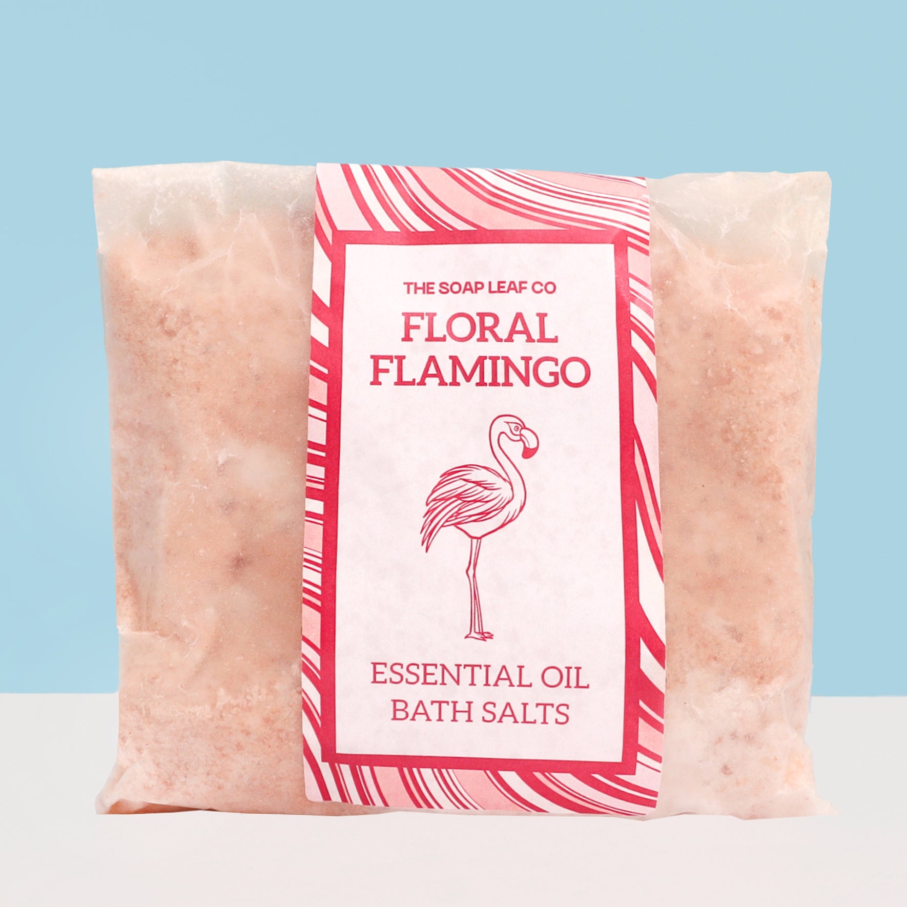 Essential Oil Bath Salts 250g - Floral Flamingo