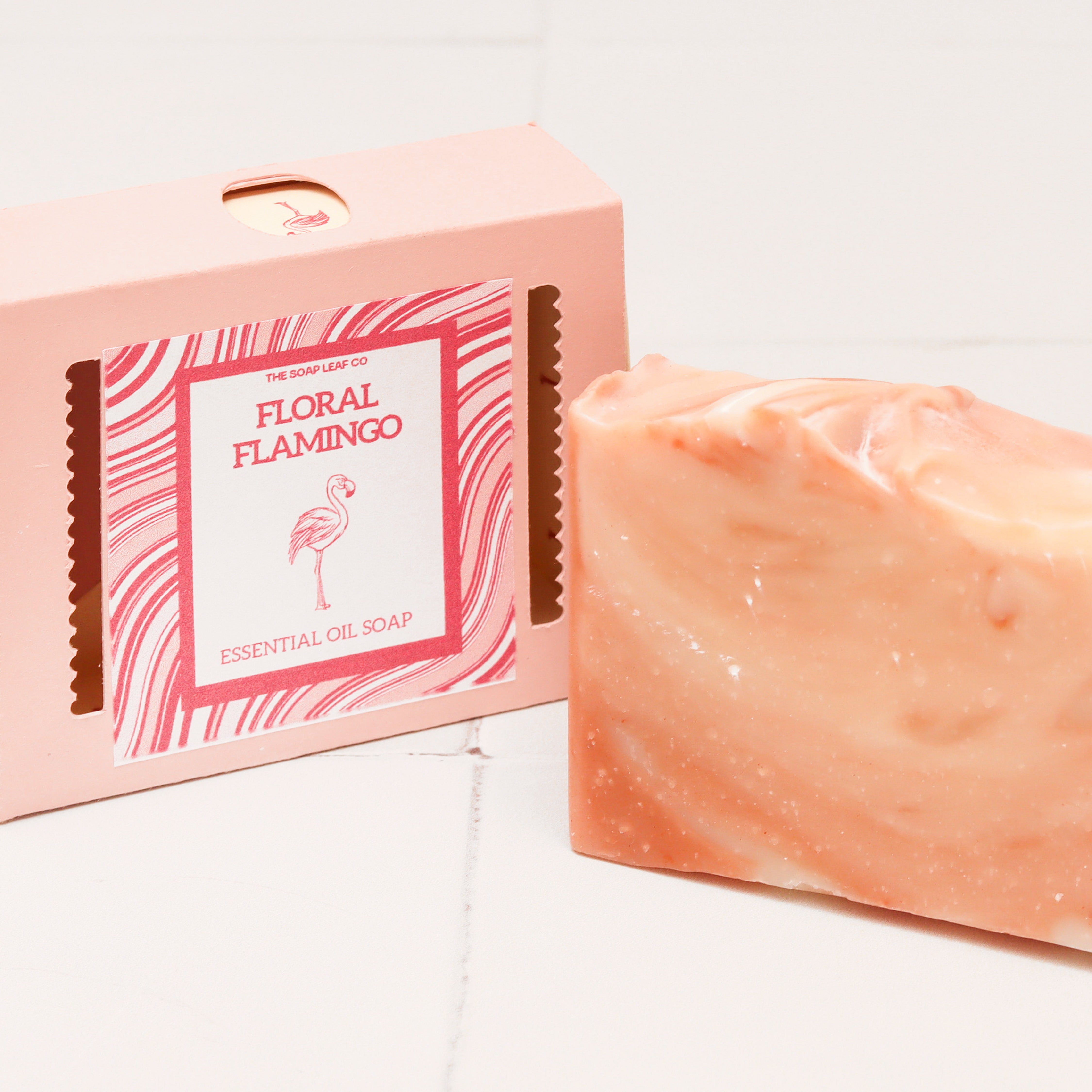 Essential Oil Soap - Floral Flamingo