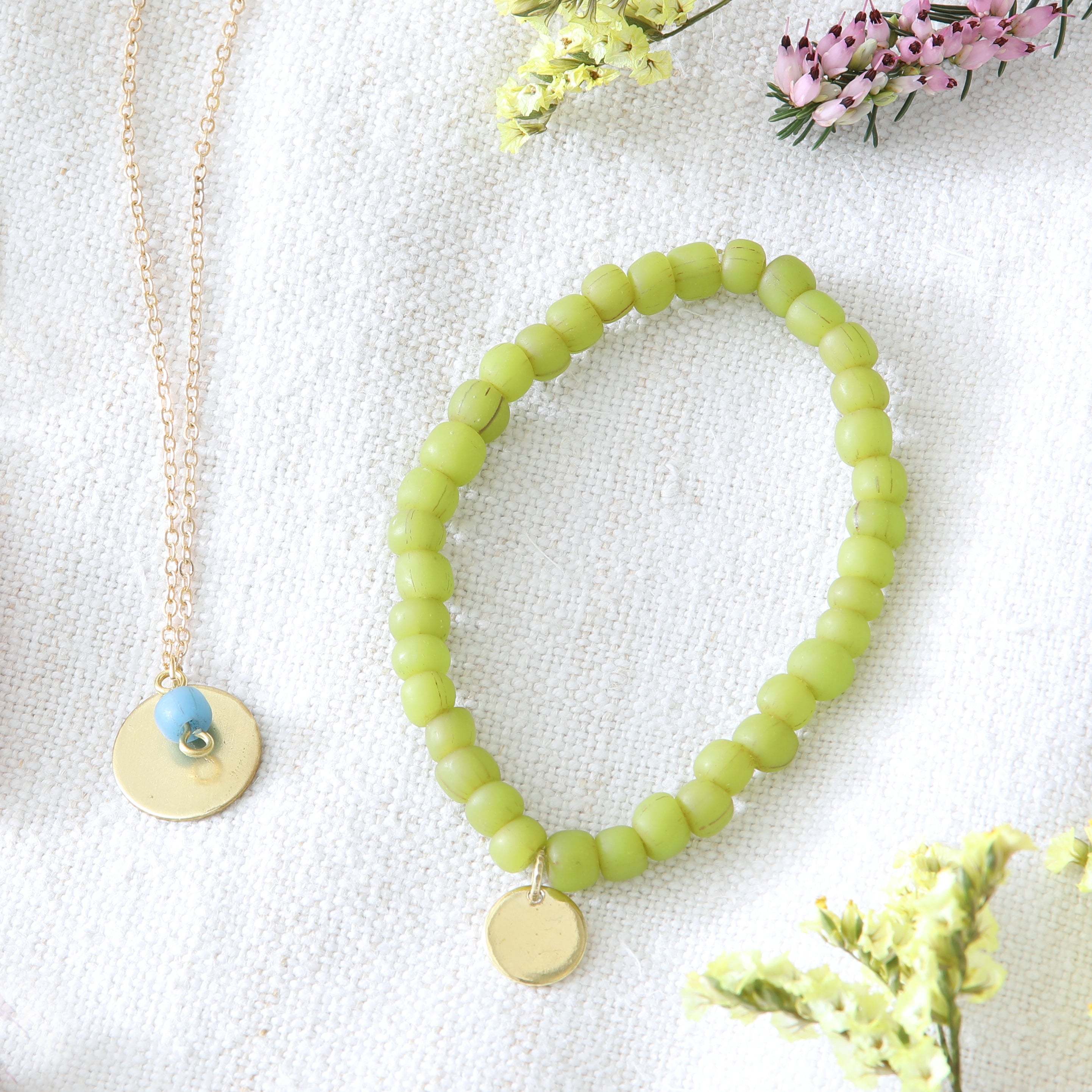 Garden Bracelet - Lime