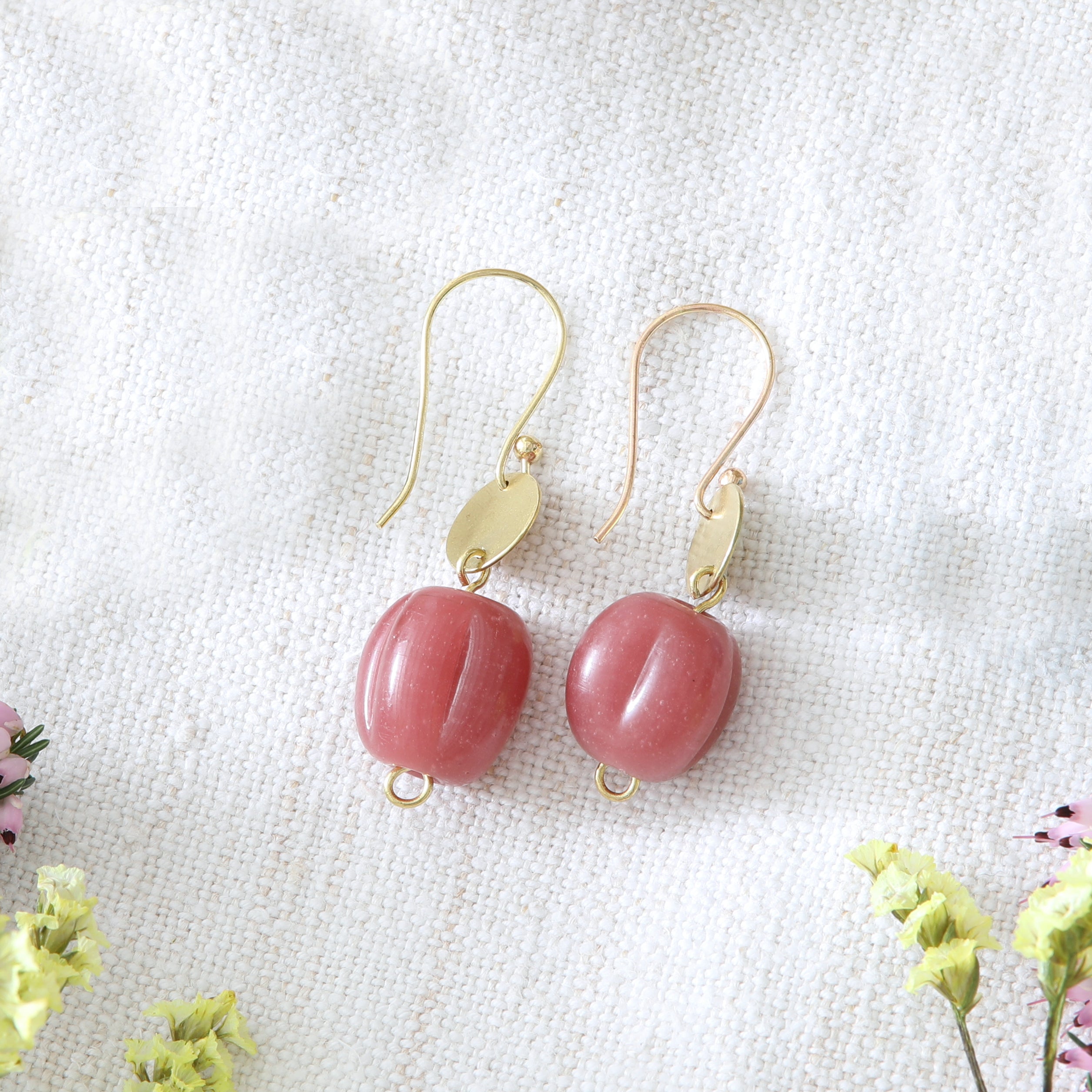 Garden Small Earrings - Pink