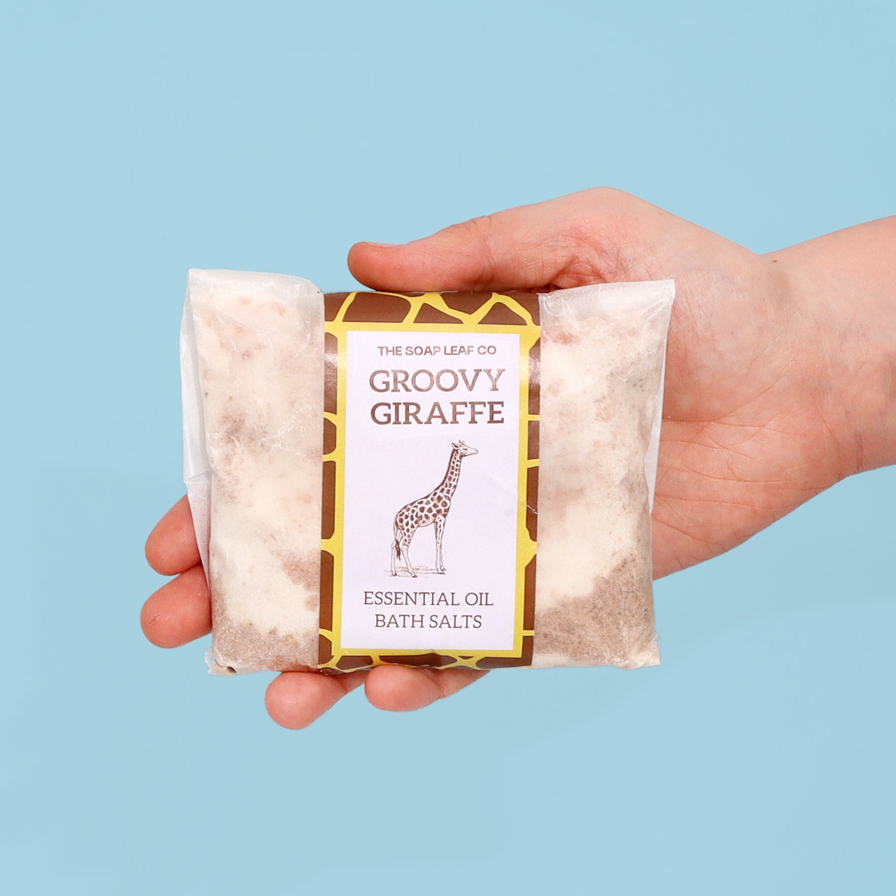 Essential Oil Bath Salts 250g - Groovy Giraffe