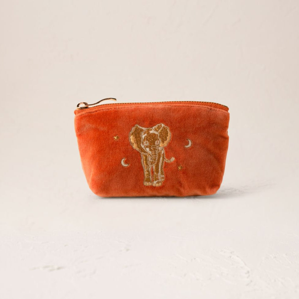 Golden Elephants Coin Purse