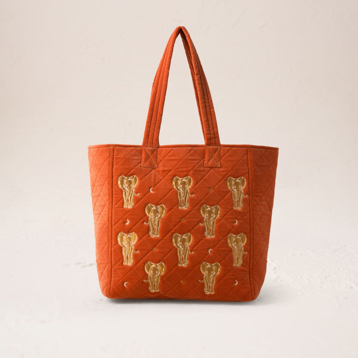 Golden Elephants Tote Bag