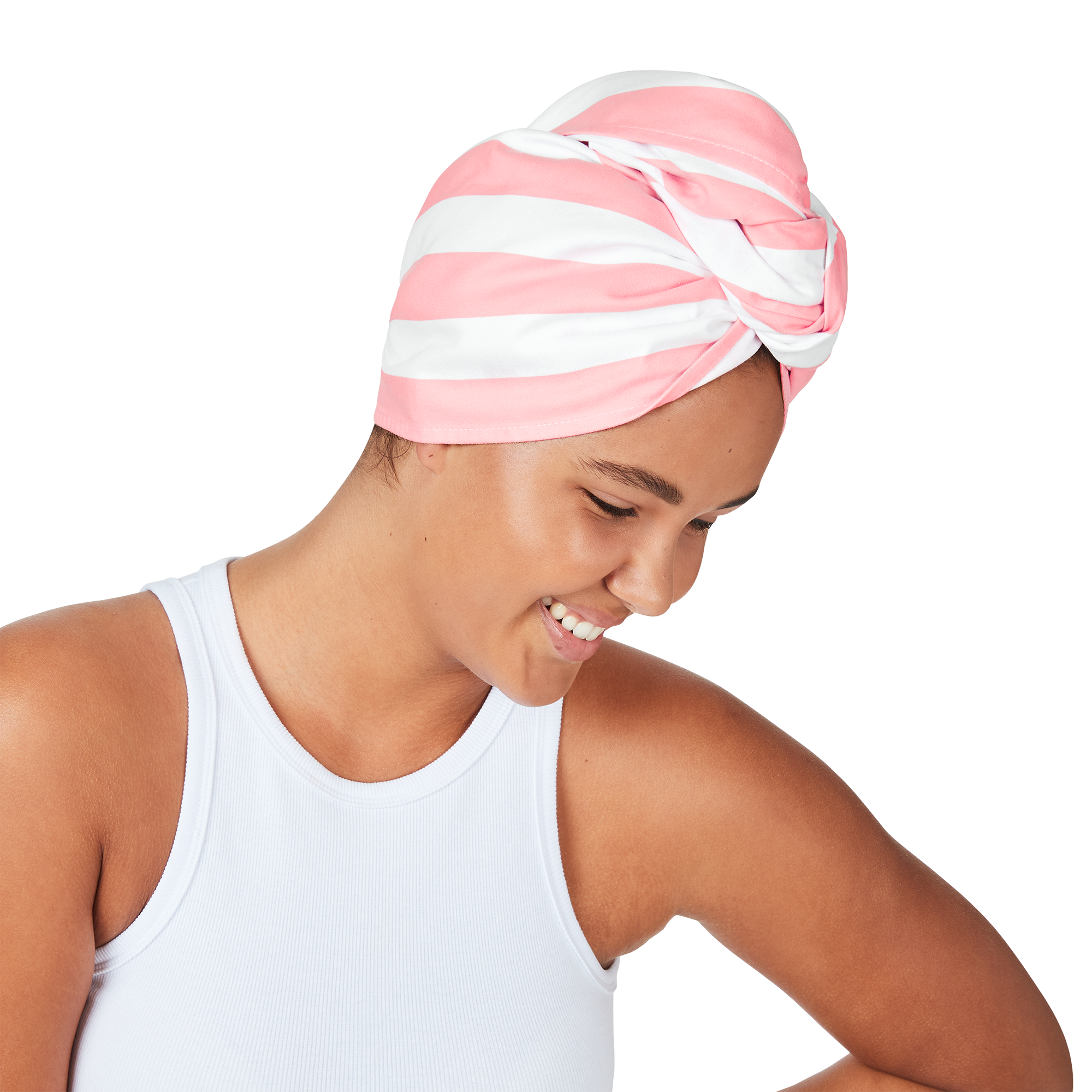 Hair Wrap - Malibu Pink