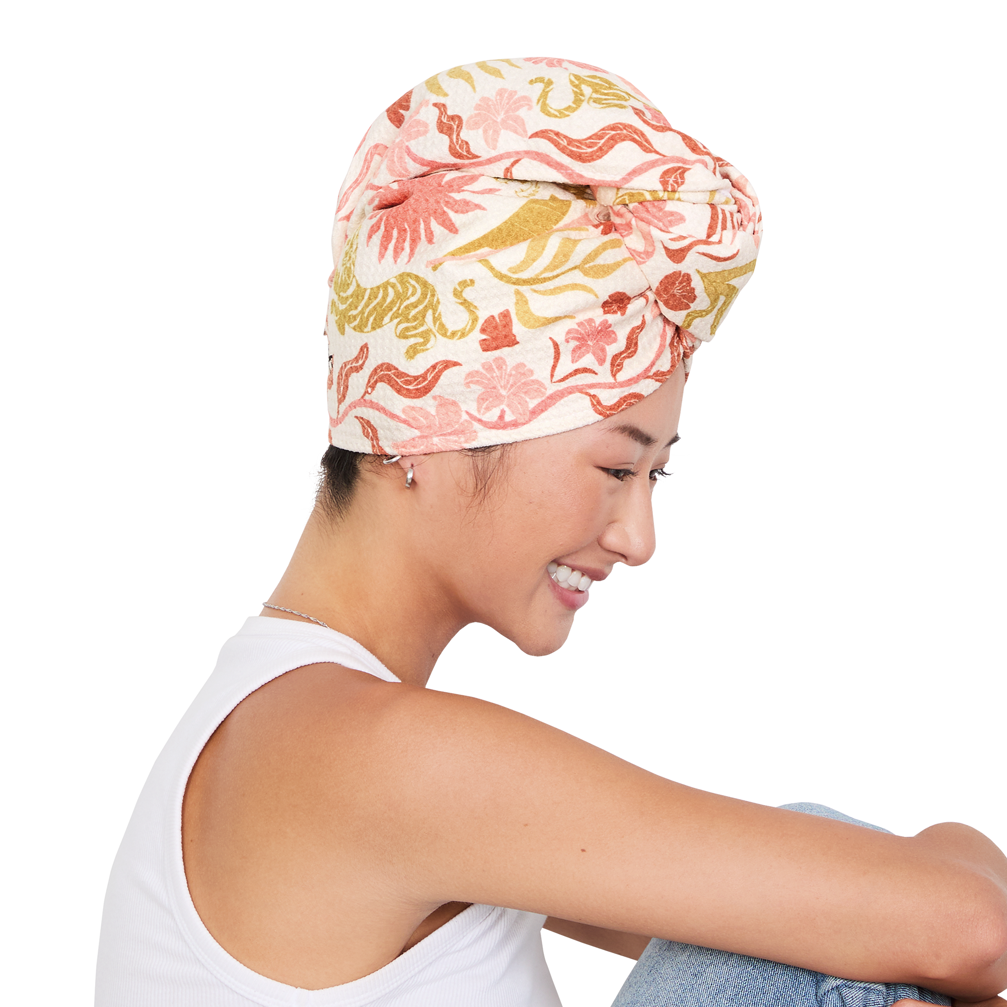 Dock & Bay Hair Wrap - Tiger Palm