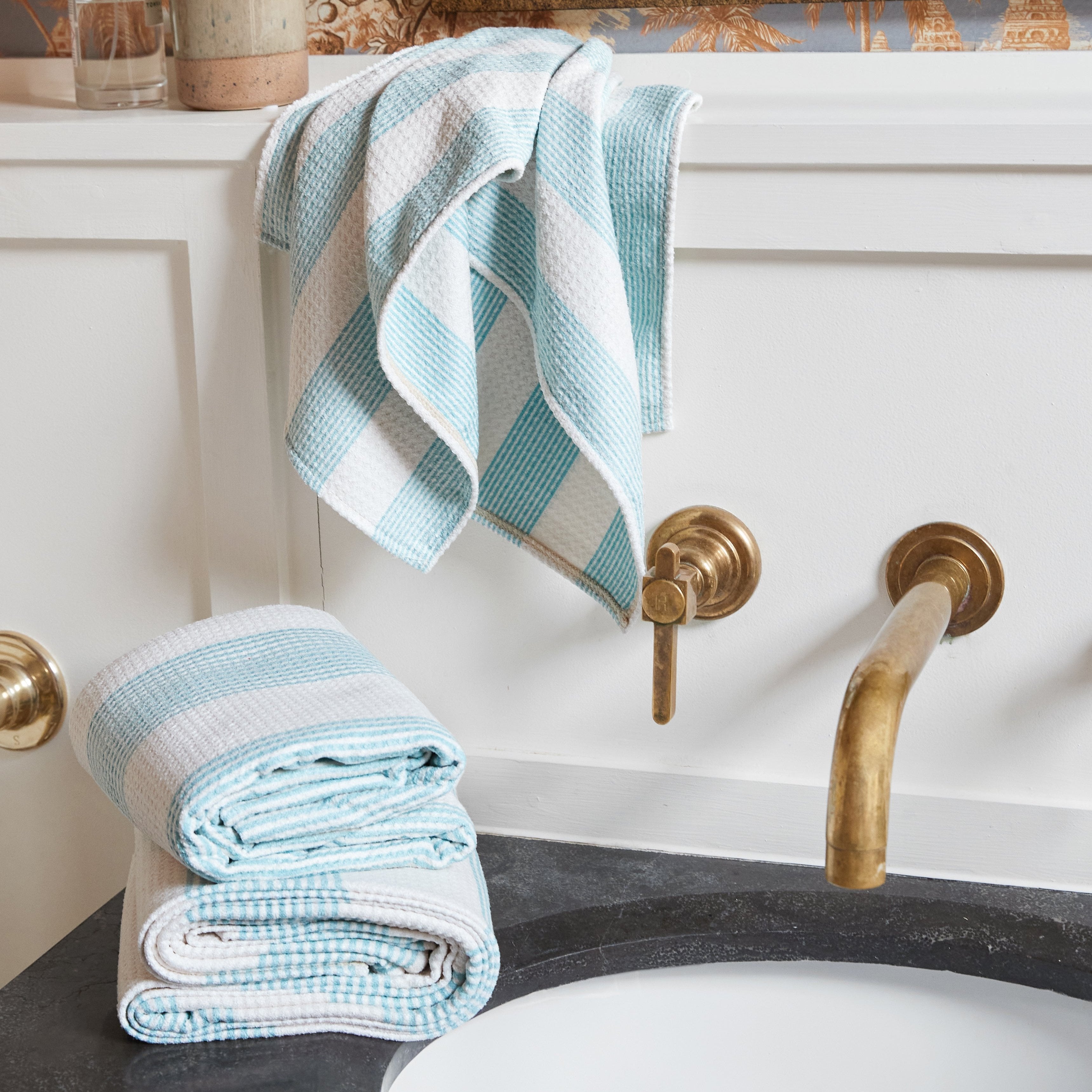 Hand Towel - Serene Seafoam