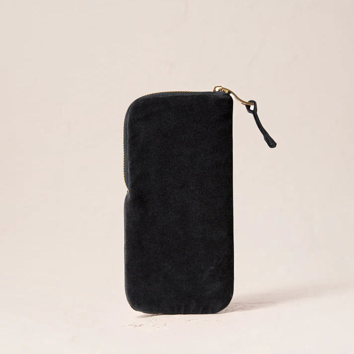 Honey bee Glasses Case - Charcoal