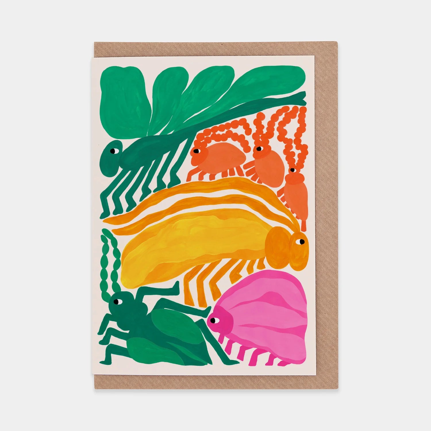 Evermade x Liv Lee - Insects WWF Greetings Card