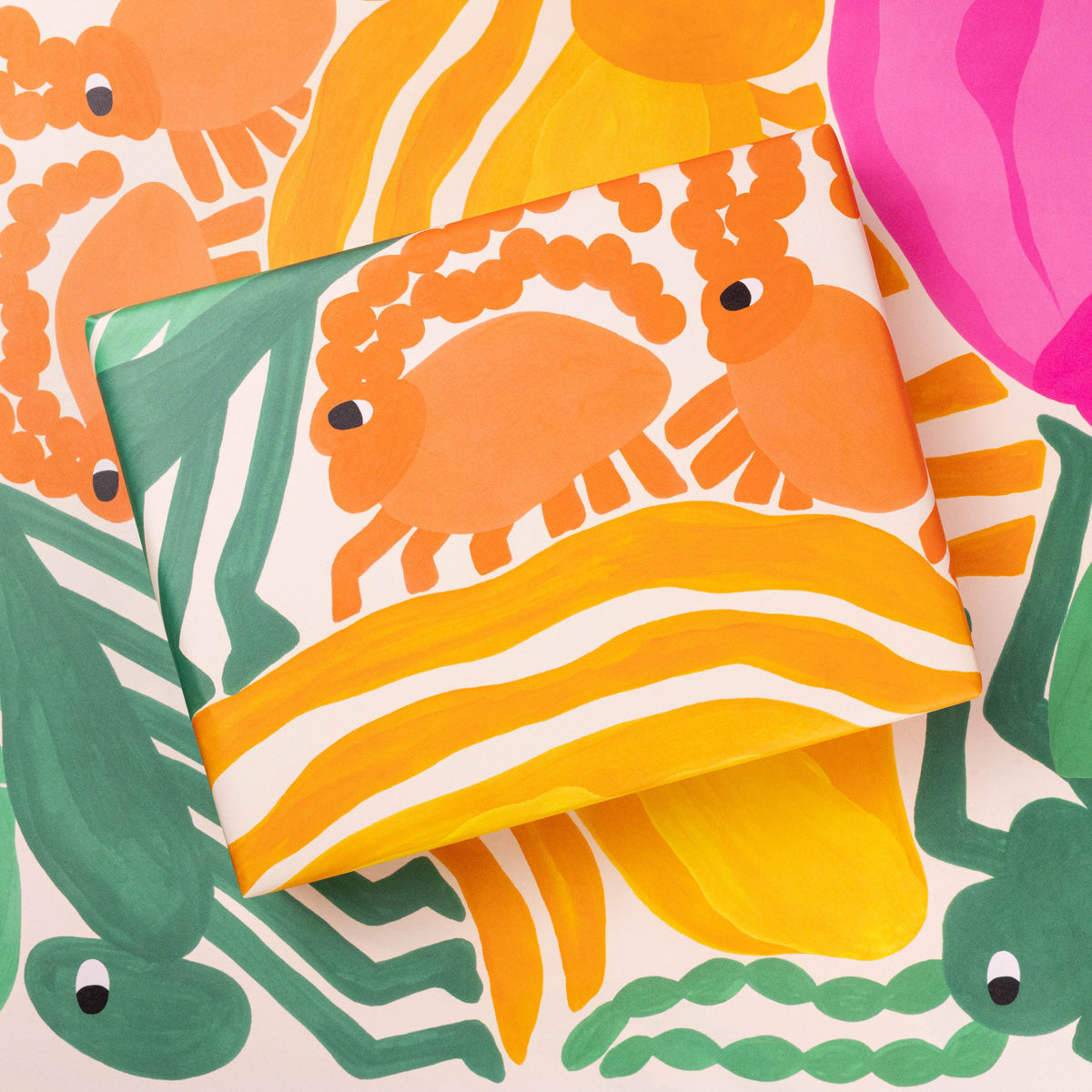 Evermade x Liv Lee - Insects WWF Luxury Gift Wrap (2 Sheets)