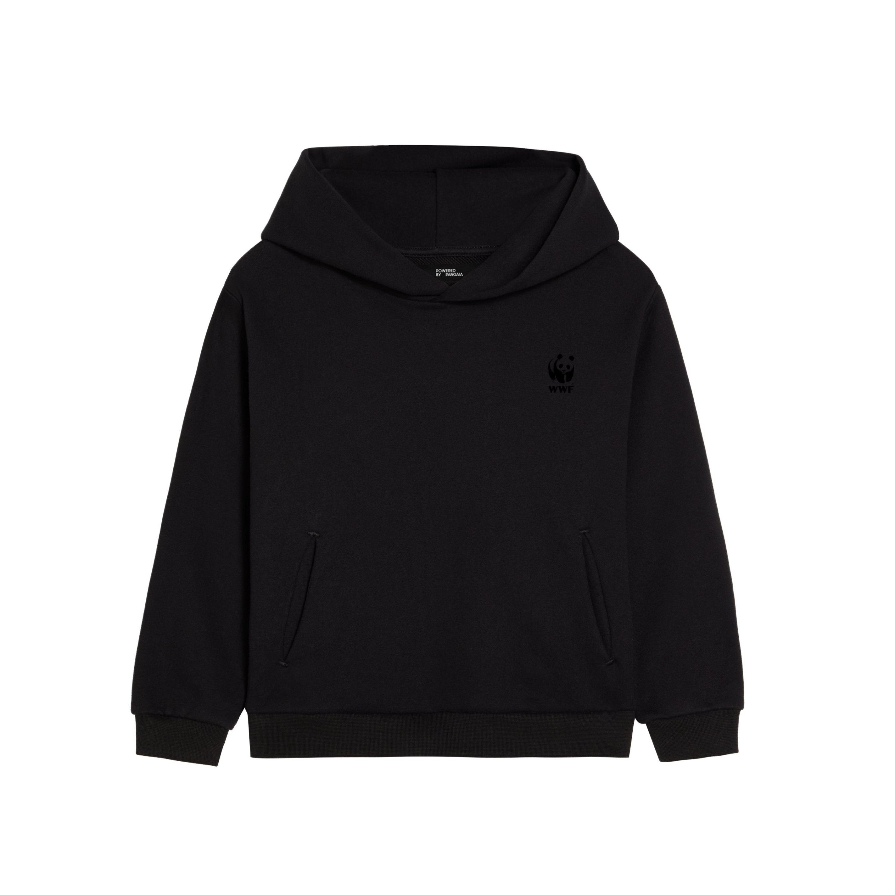 PANGAIA Kids Hoodie - Black