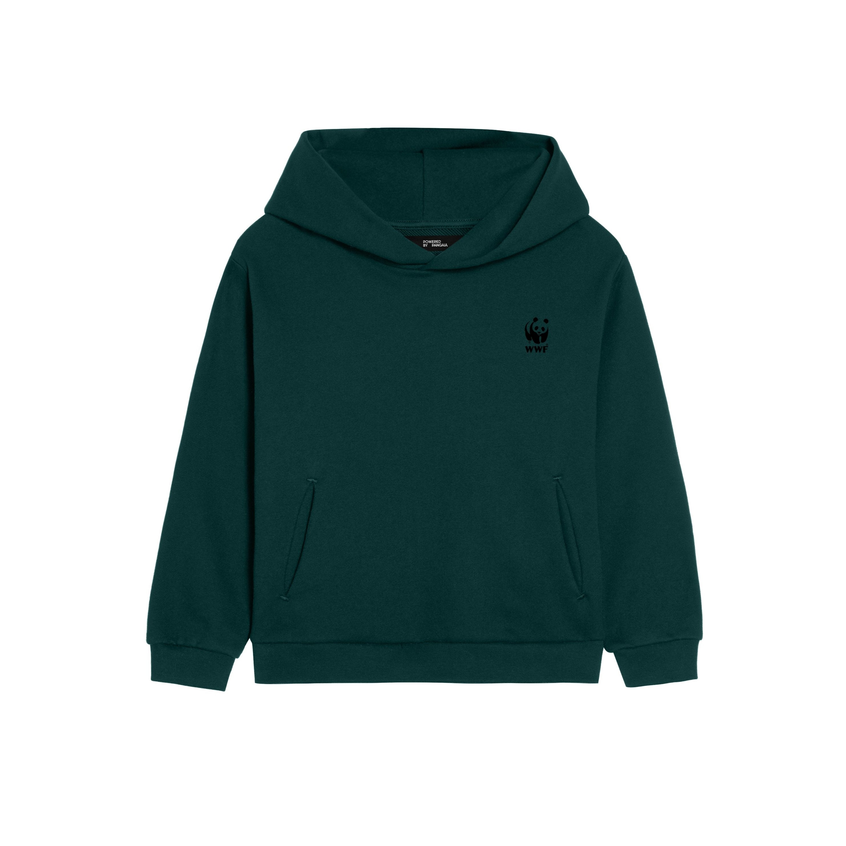 PANGAIA Kids Hoodie - Foliage Green