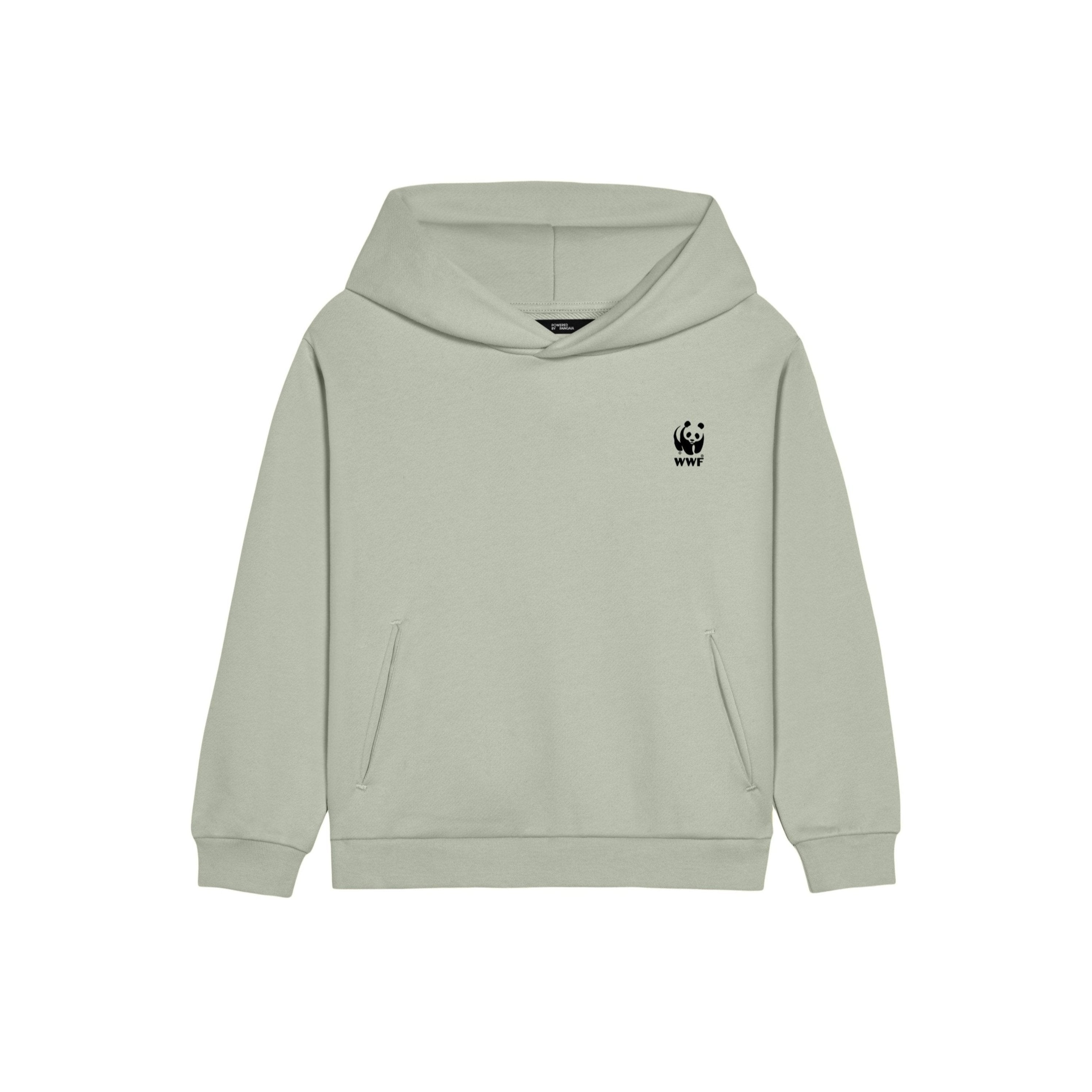 PANGAIA Kids Hoodie - Moss Green