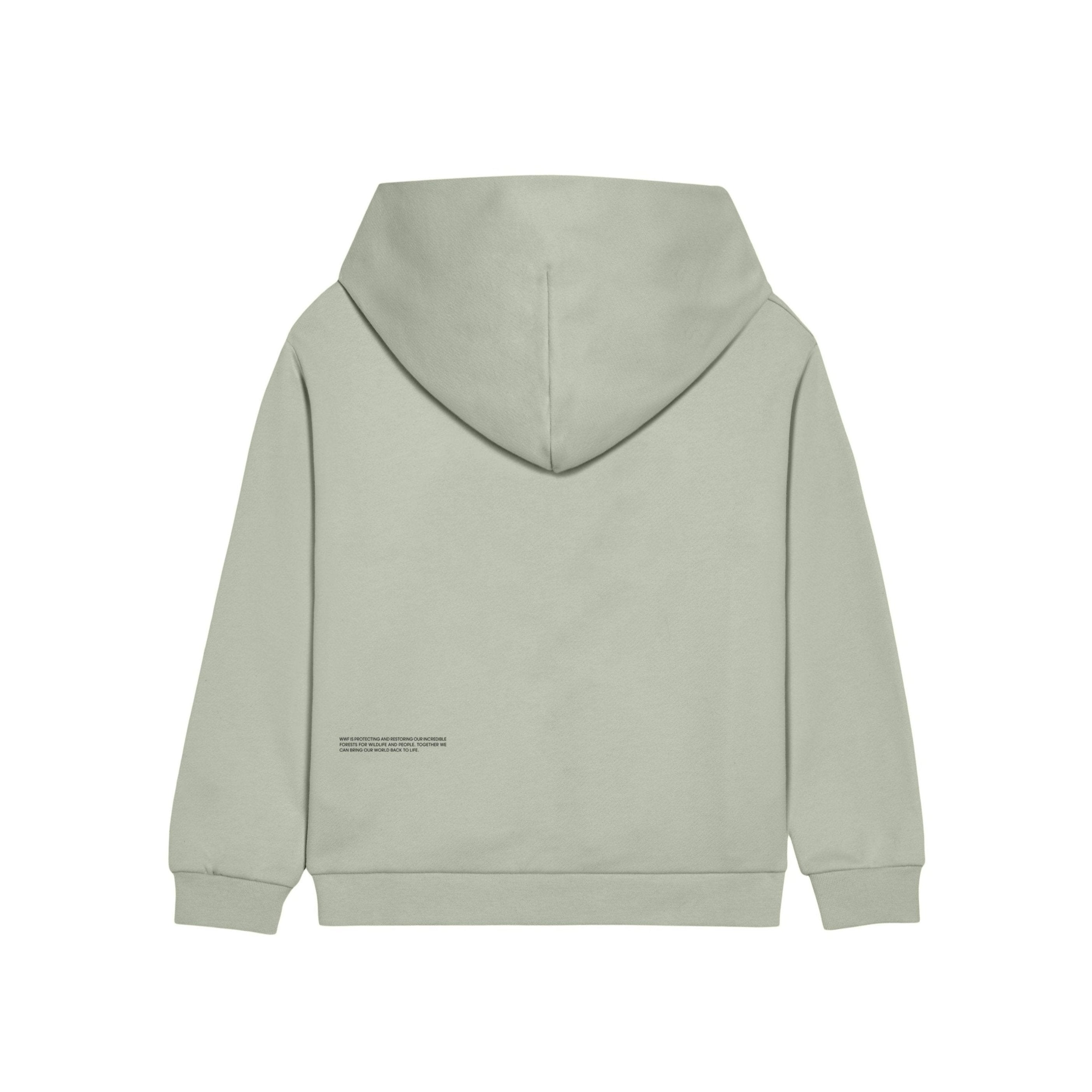 PANGAIA Kids Hoodie - Moss Green