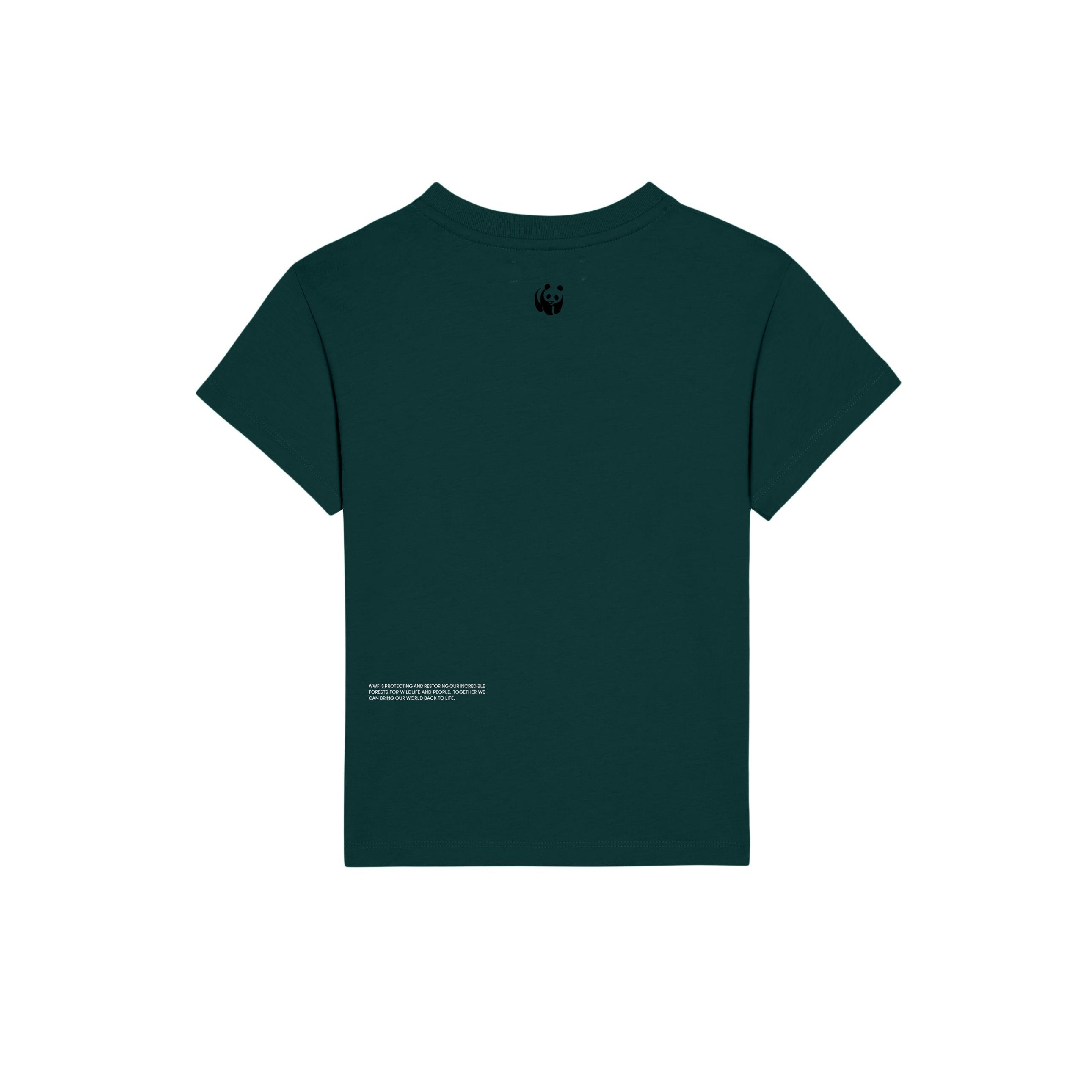 PANGAIA Kids T-shirt - Foliage Green