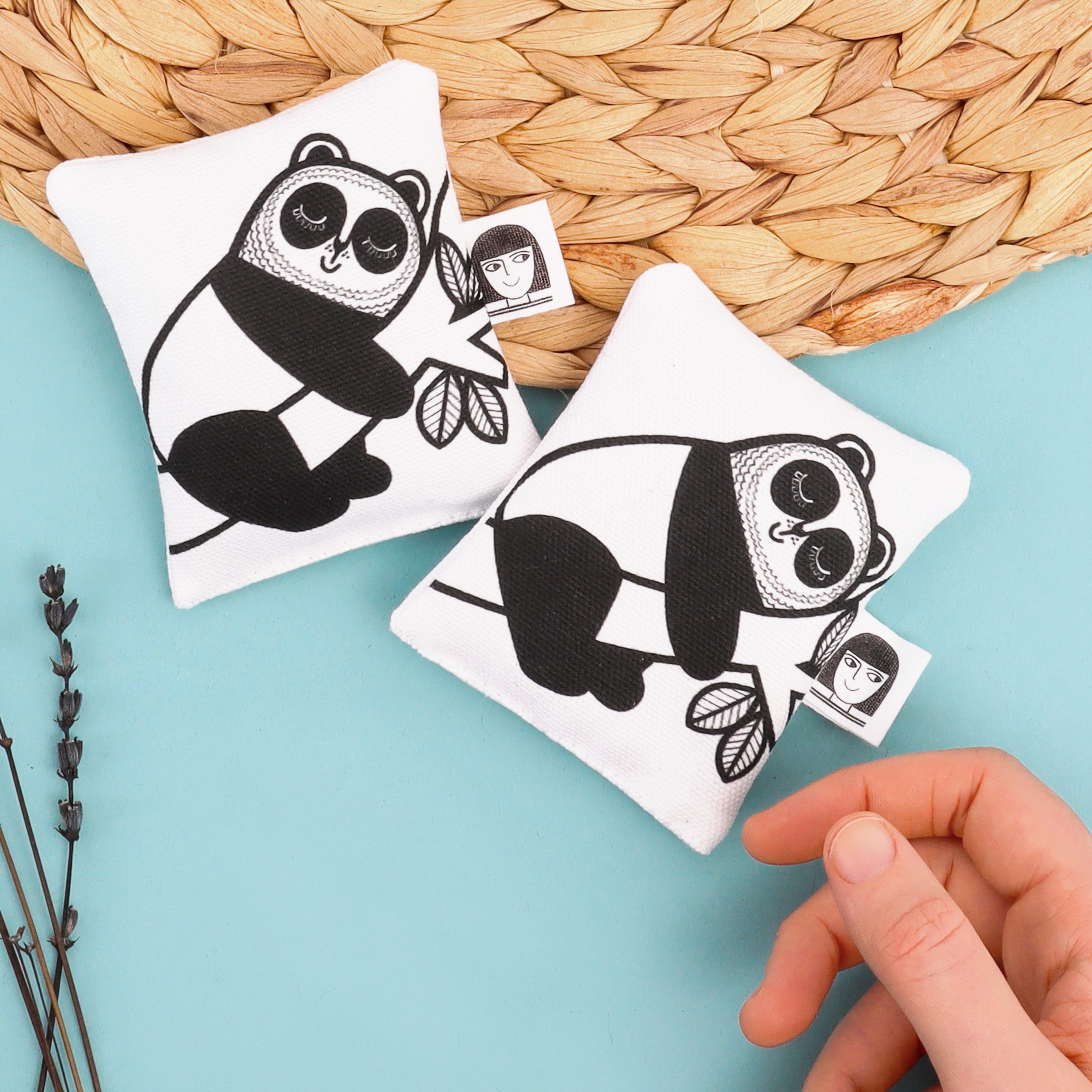 Jane Foster Lavender Bag - Sleepy Panda