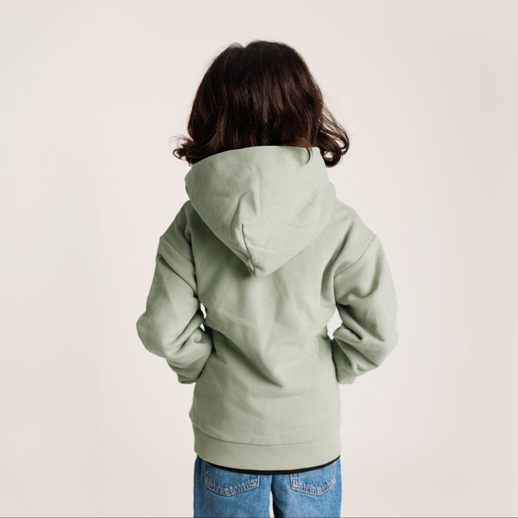 PANGAIA Kids Hoodie - Moss Green