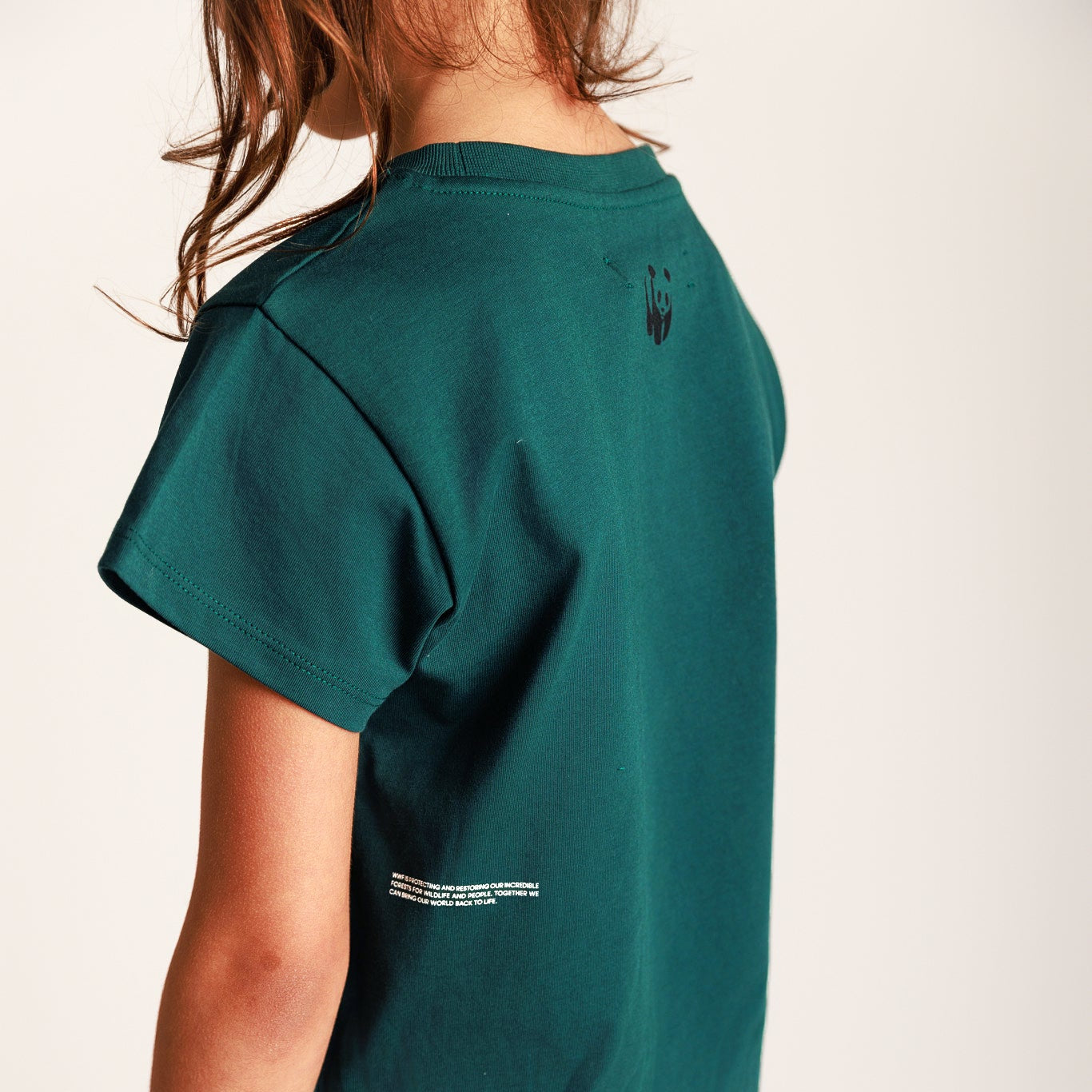 PANGAIA Kids T-shirt - Foliage Green