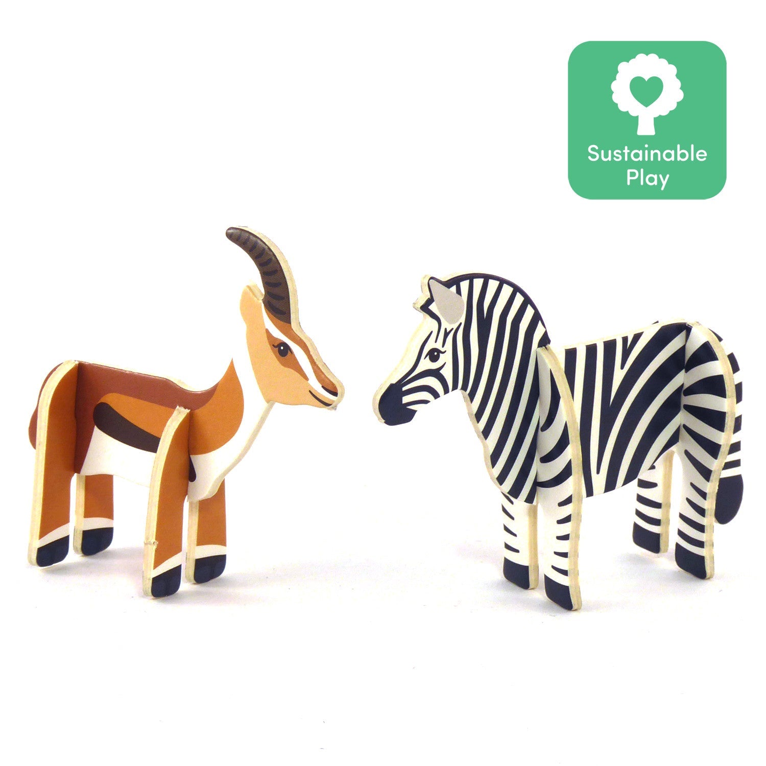 Pop-out & Build Savannah Play Set