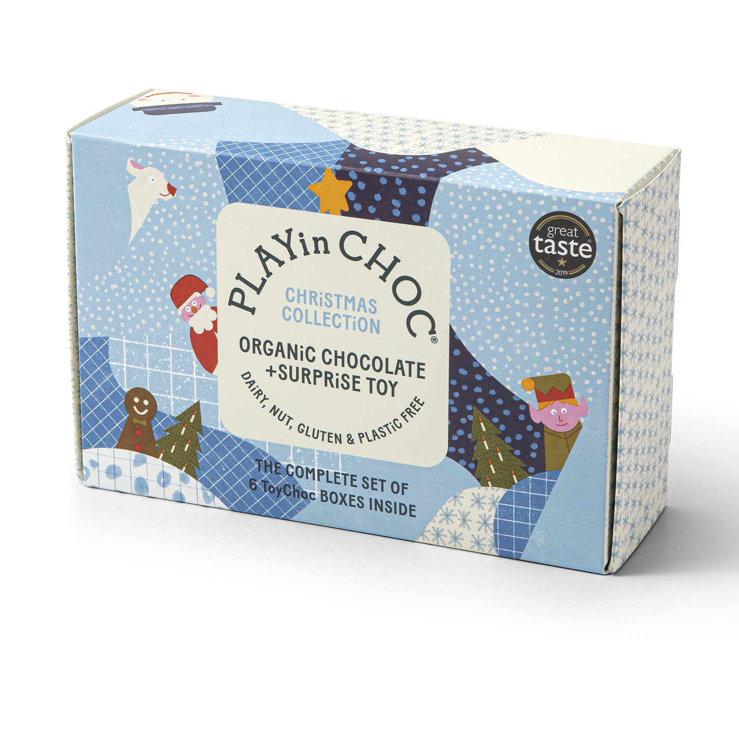 PLAYin CHOC 6 Christmas Gift Set