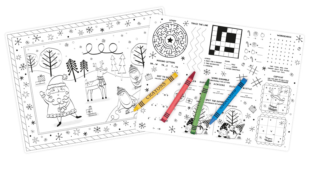 Festive Scene Placemats