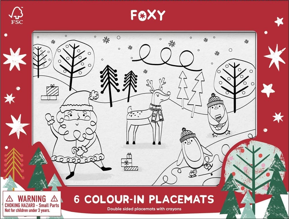 Festive Scene Placemats