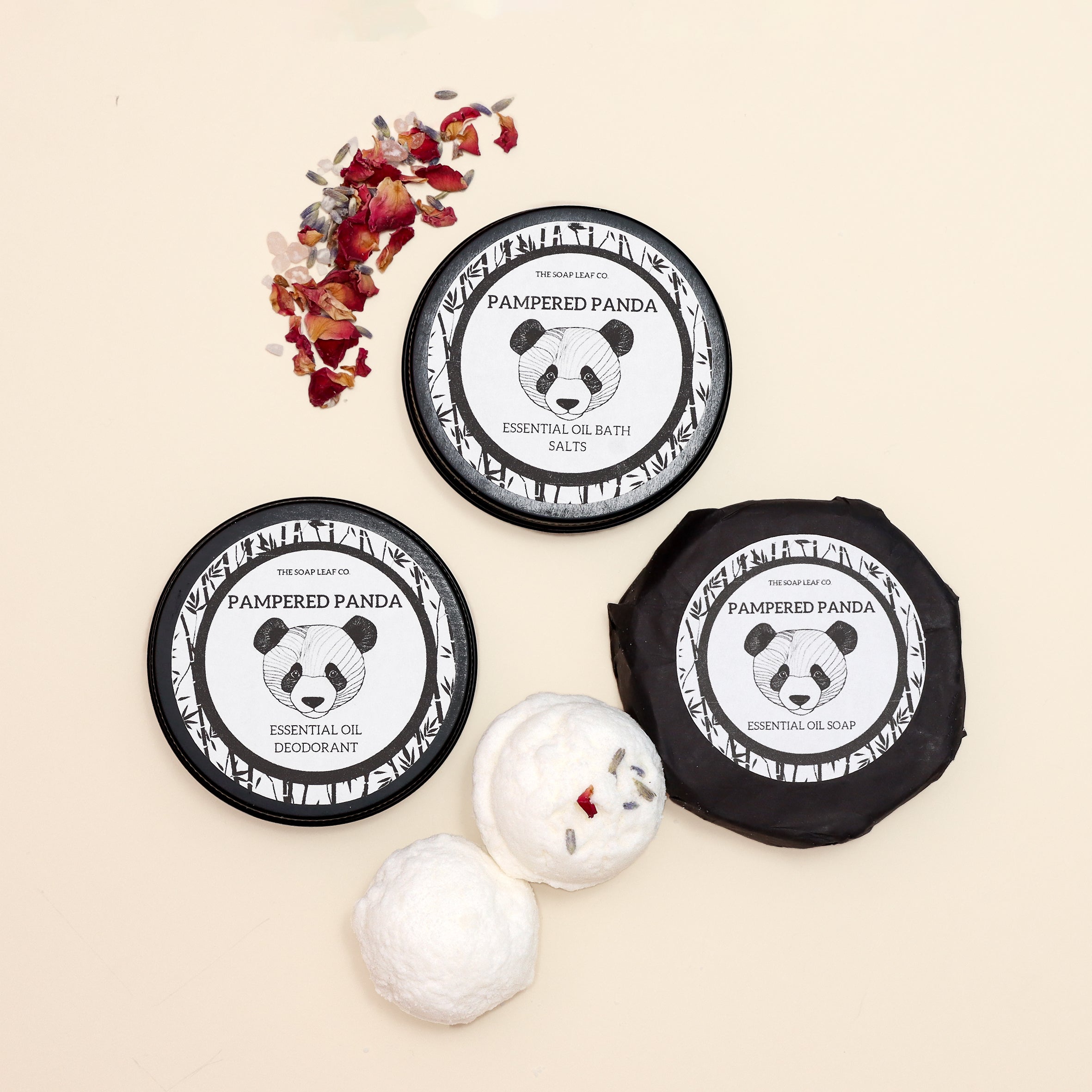 Pampered Panda Bath & Body Gift Set